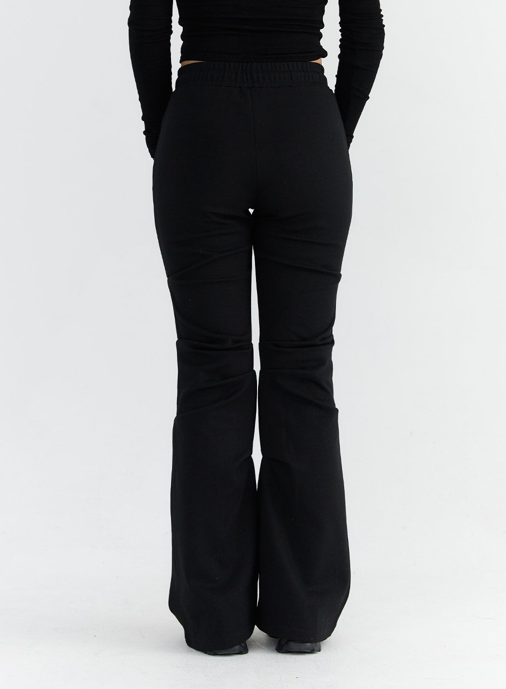 Pintuck Bootcut Jeans CO313