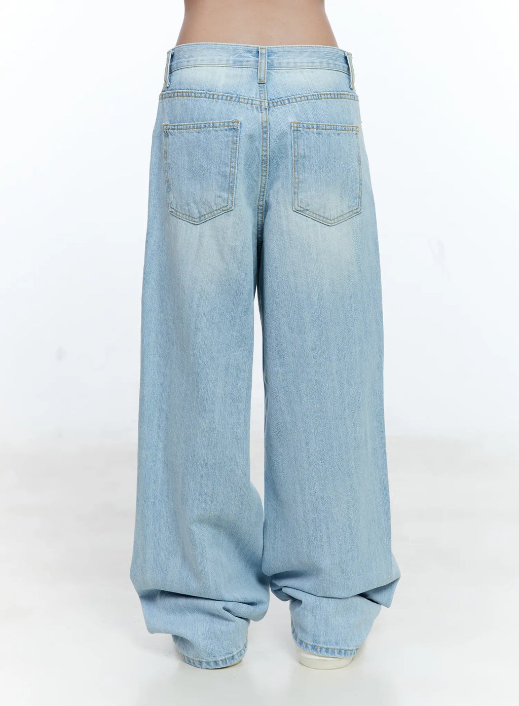 Ryan Wide-Leg Denim Jeans CG512