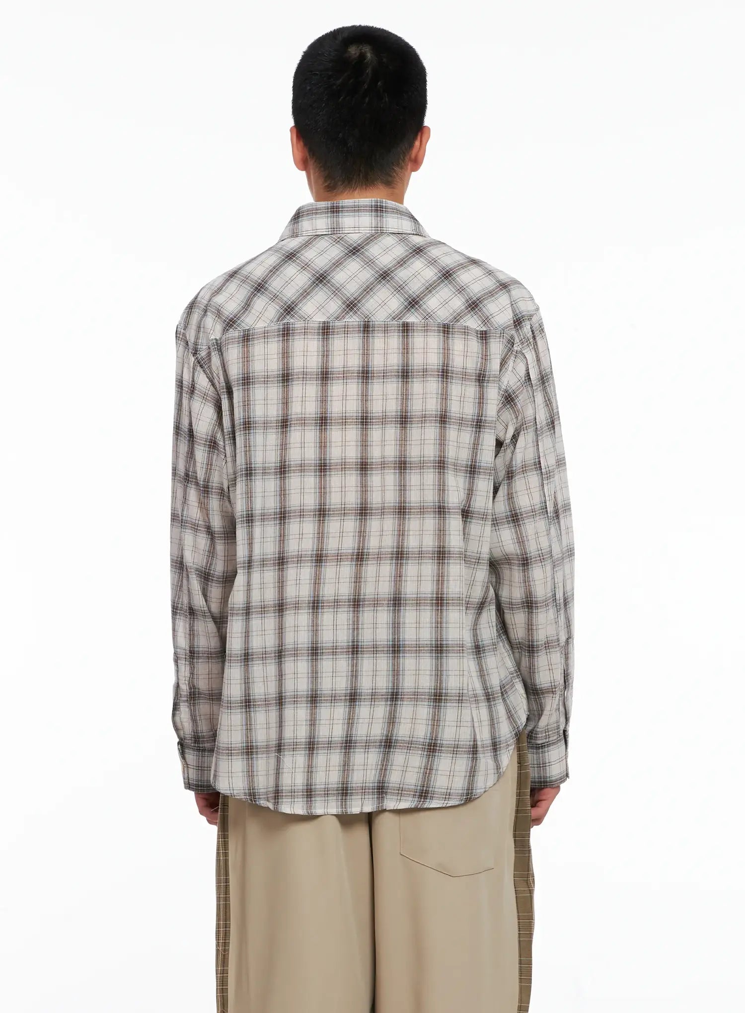 Men's Plaid Shirt IG529