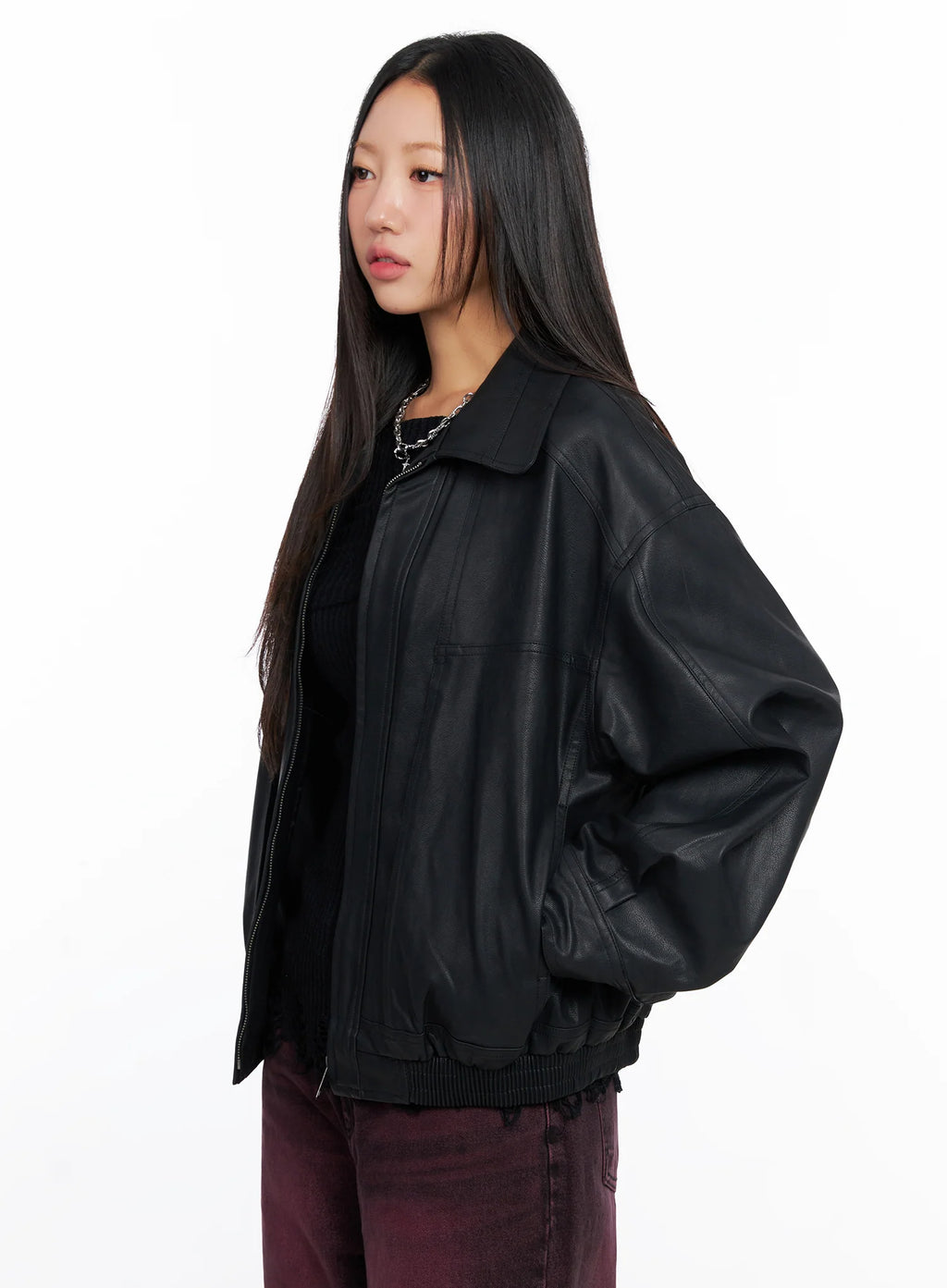 Stylish Leather Jacket CO514