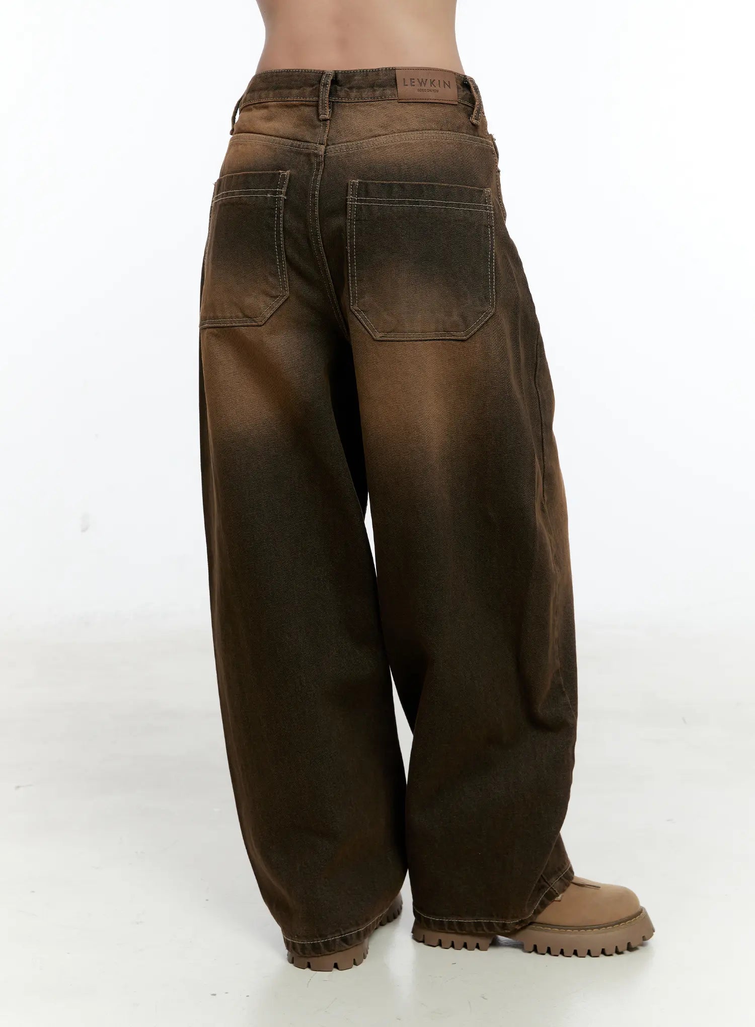 Chan Vintage Baggy Jeans CS517