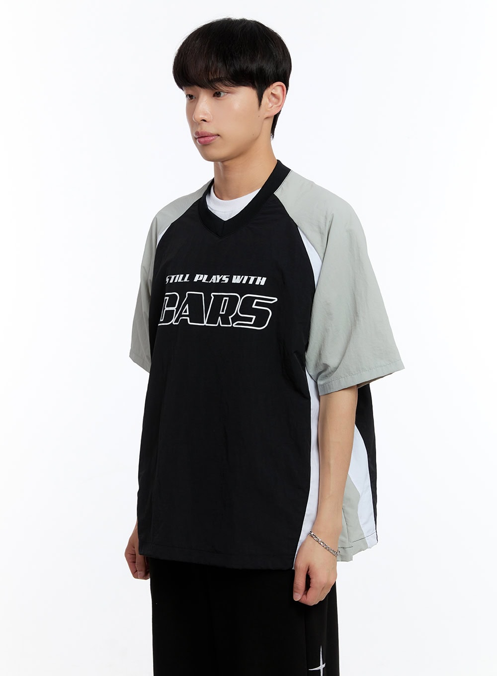 Men's Cars Raglan Windbreaker T-Shirt IY529