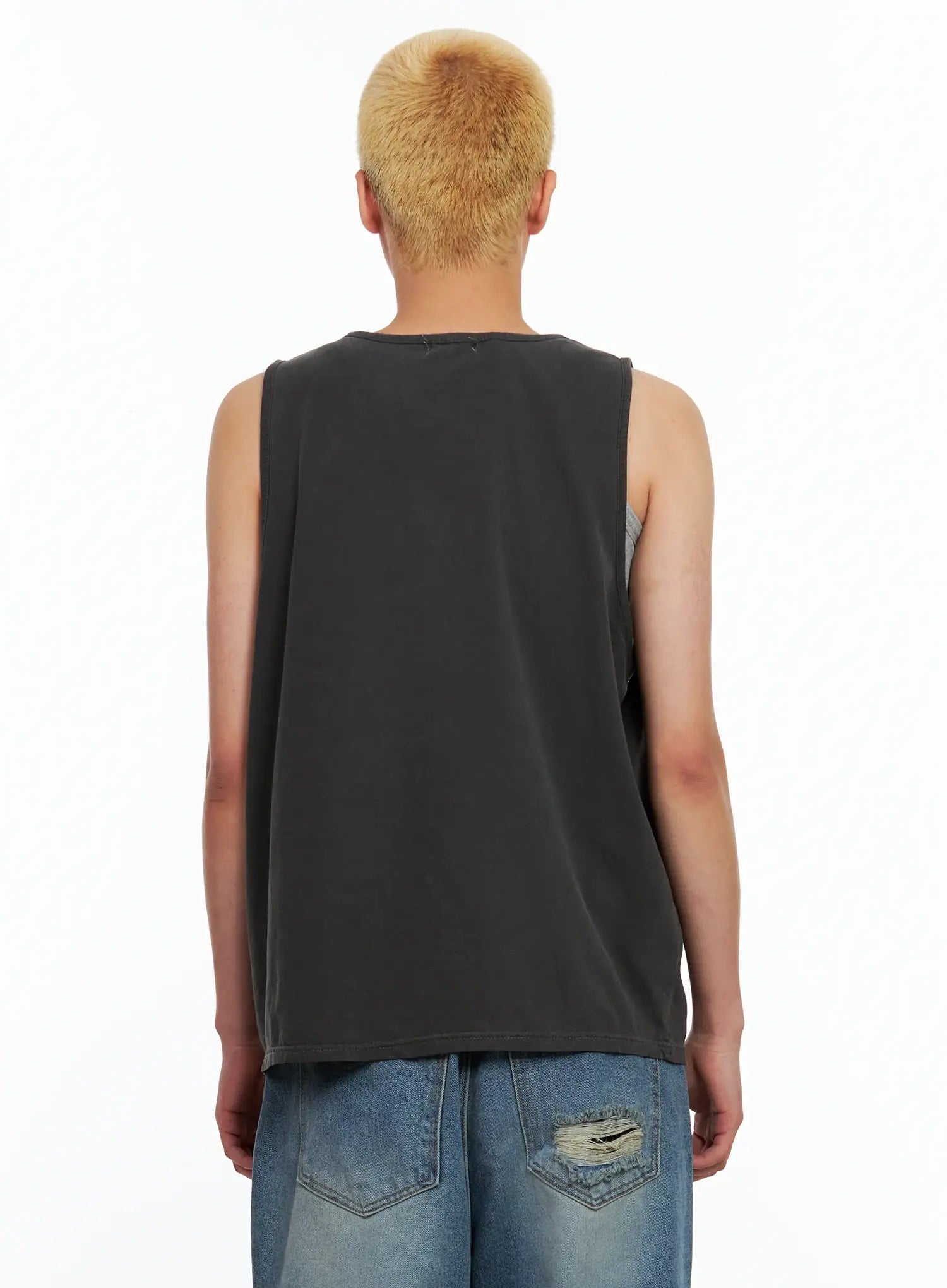 Men's Graphic Sleeveless Top IL511