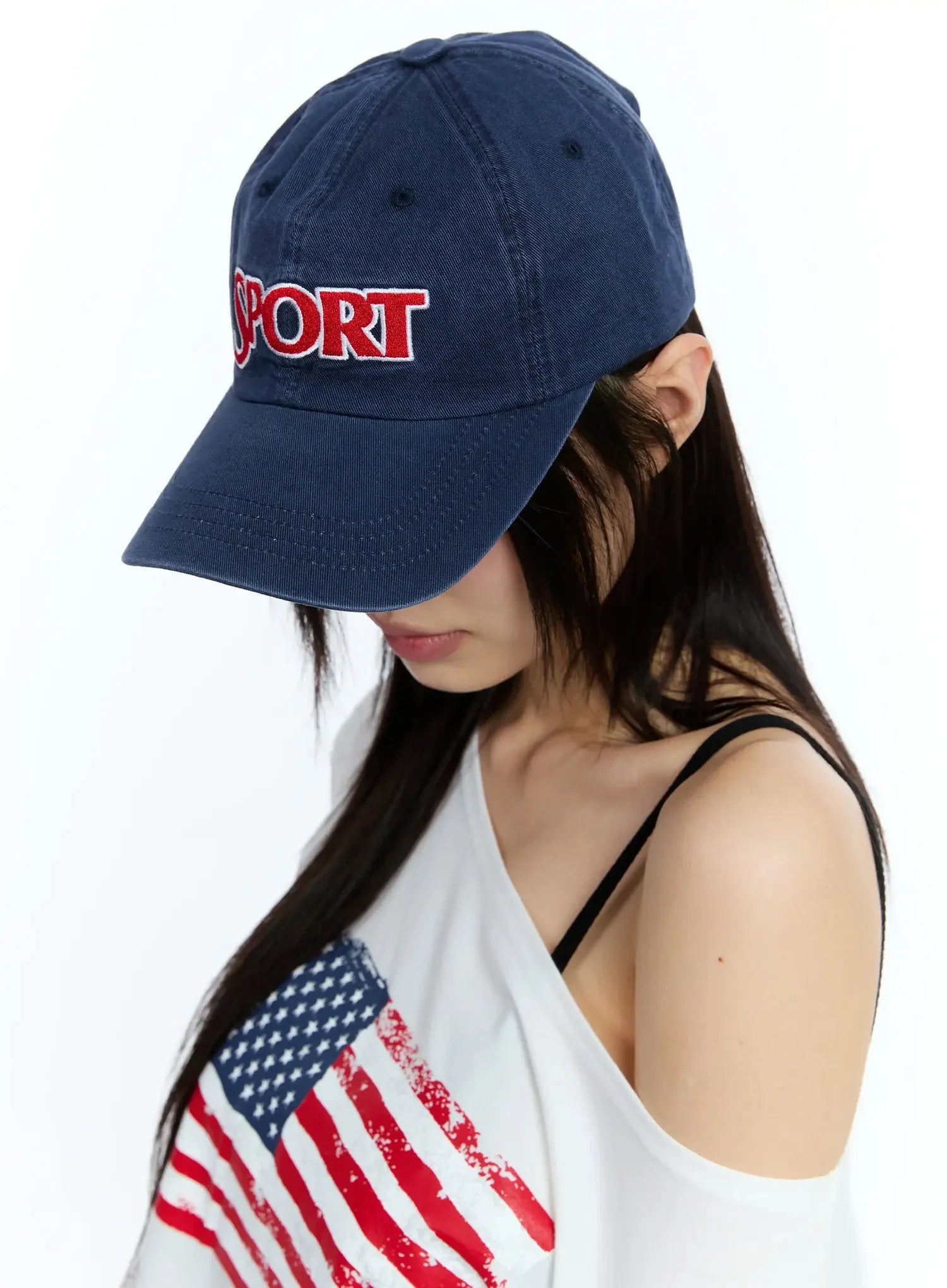 Washed Embroidered Hat IU525