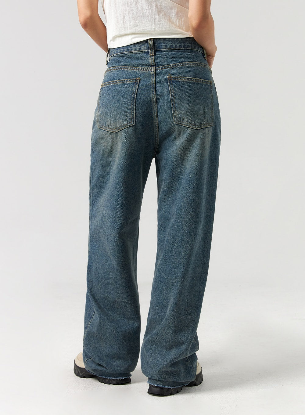 High Waist Wide Jeans CL326