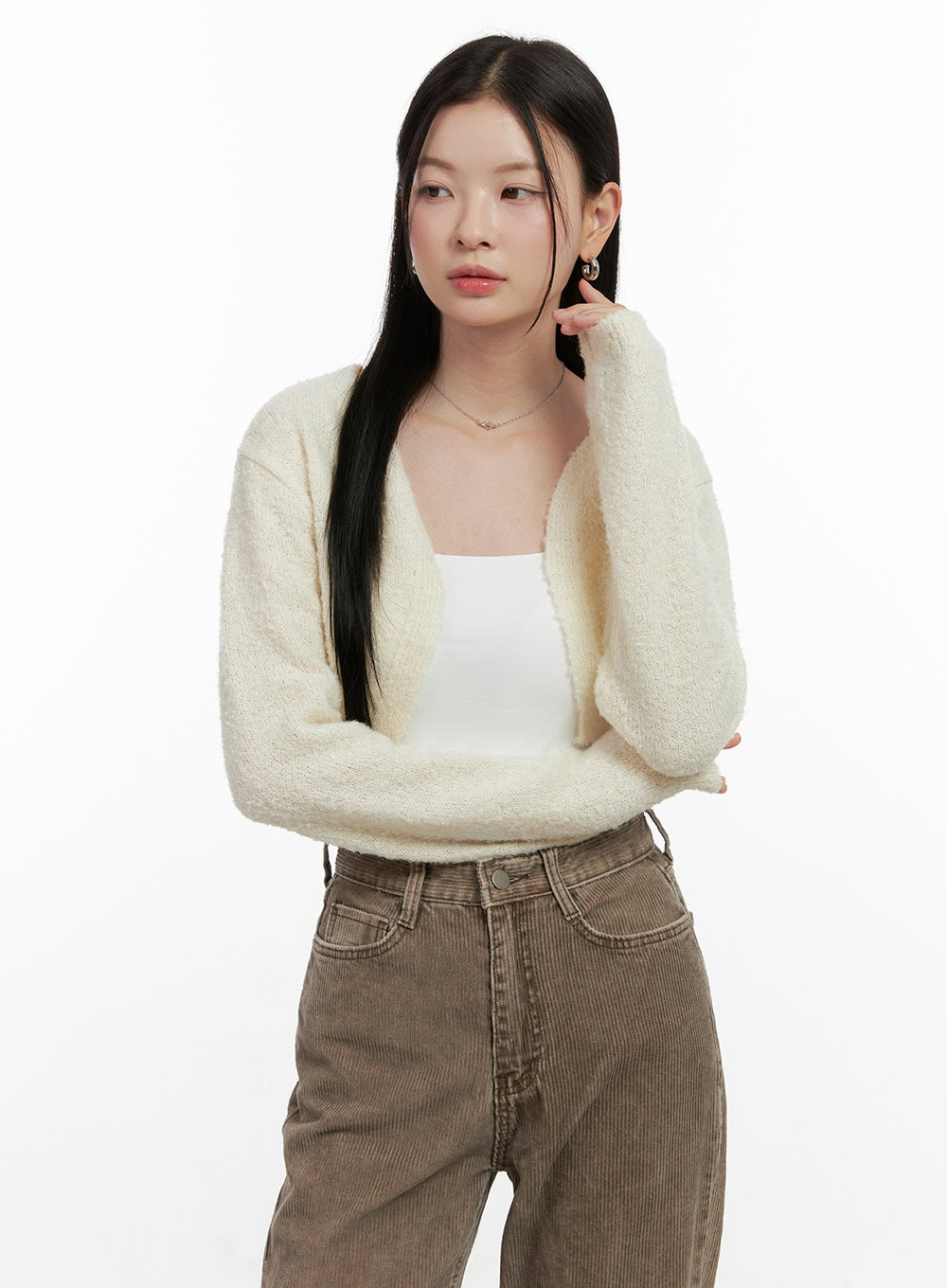 Boucle Bolero Cardigan ON408