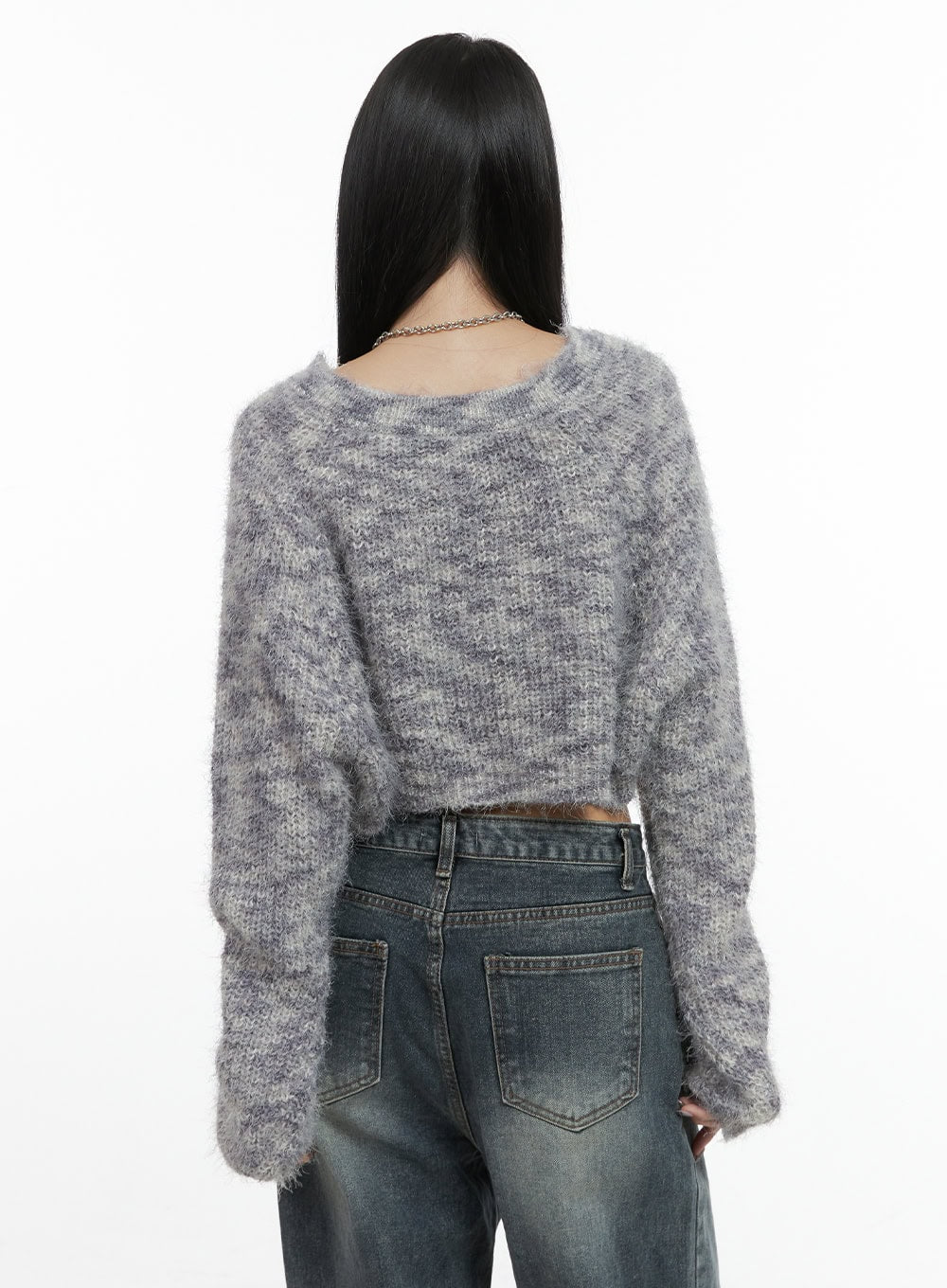 Fuzy Soft Bolero Cardigan OO401