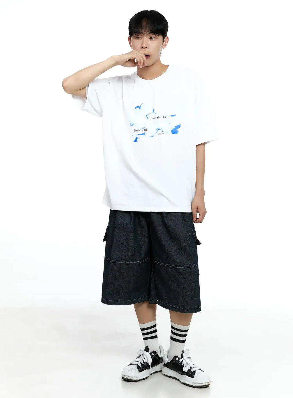 Men's Cloud Graphic T-shirt IG520