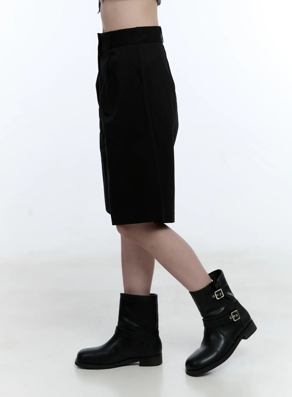 Pintuck Wide Jorts CG512