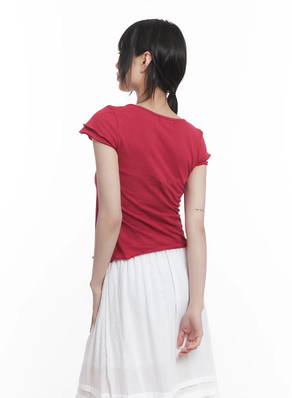 Square Neck Crop Top CU519