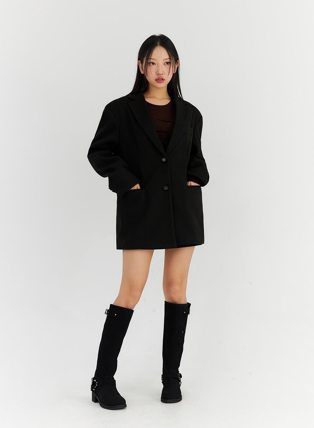Oversized Midi Tailored Jacket CN315