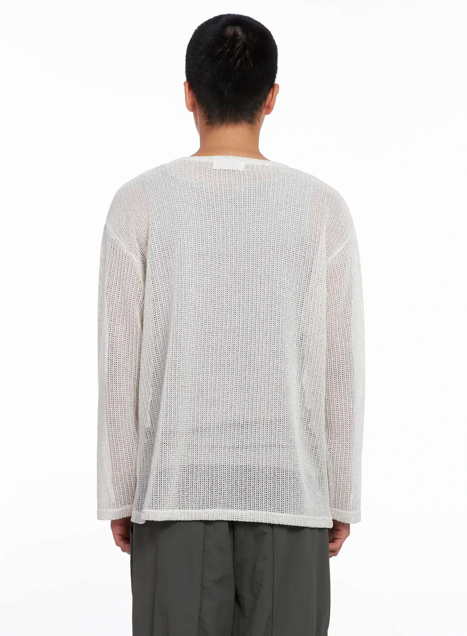 Men's Sheer Knit Long Sleeve IS510