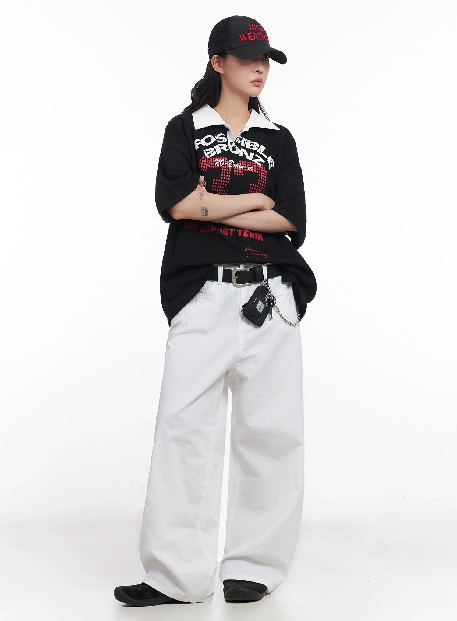 Embroidered Mesh Baseball Cap IC503