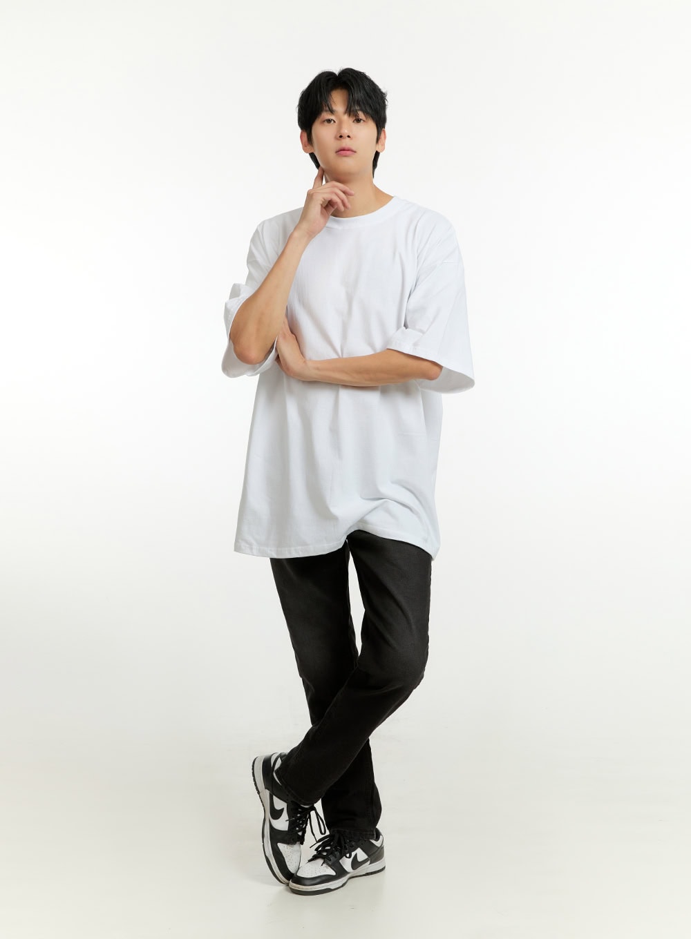 Men's Oversized Basic T-Shirt IL412