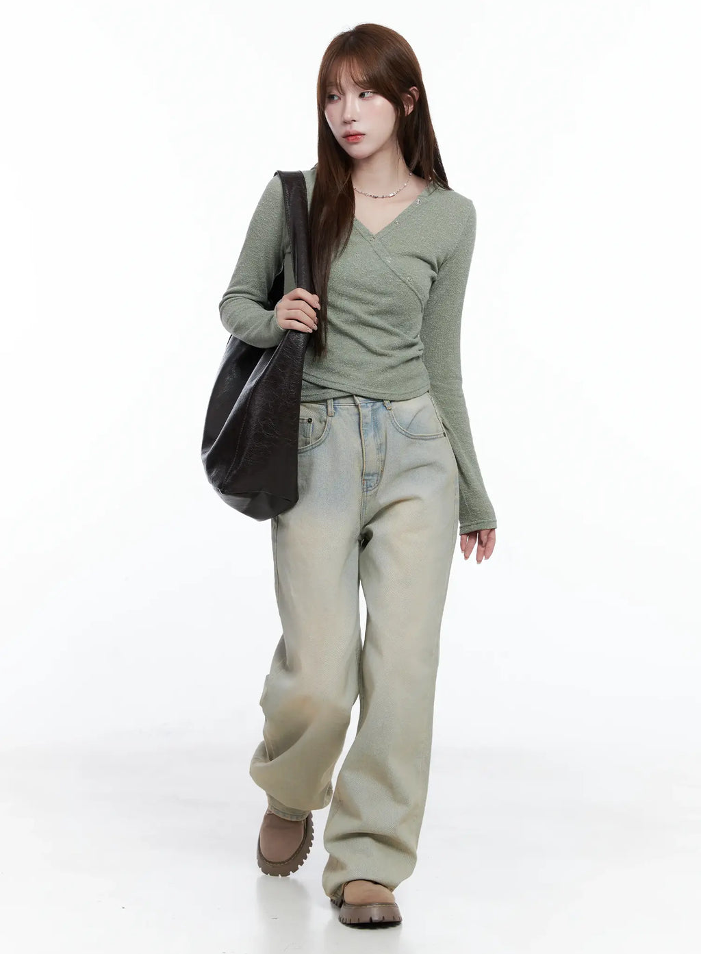 Lillie Light Wash Wide-Leg Jeans CS501