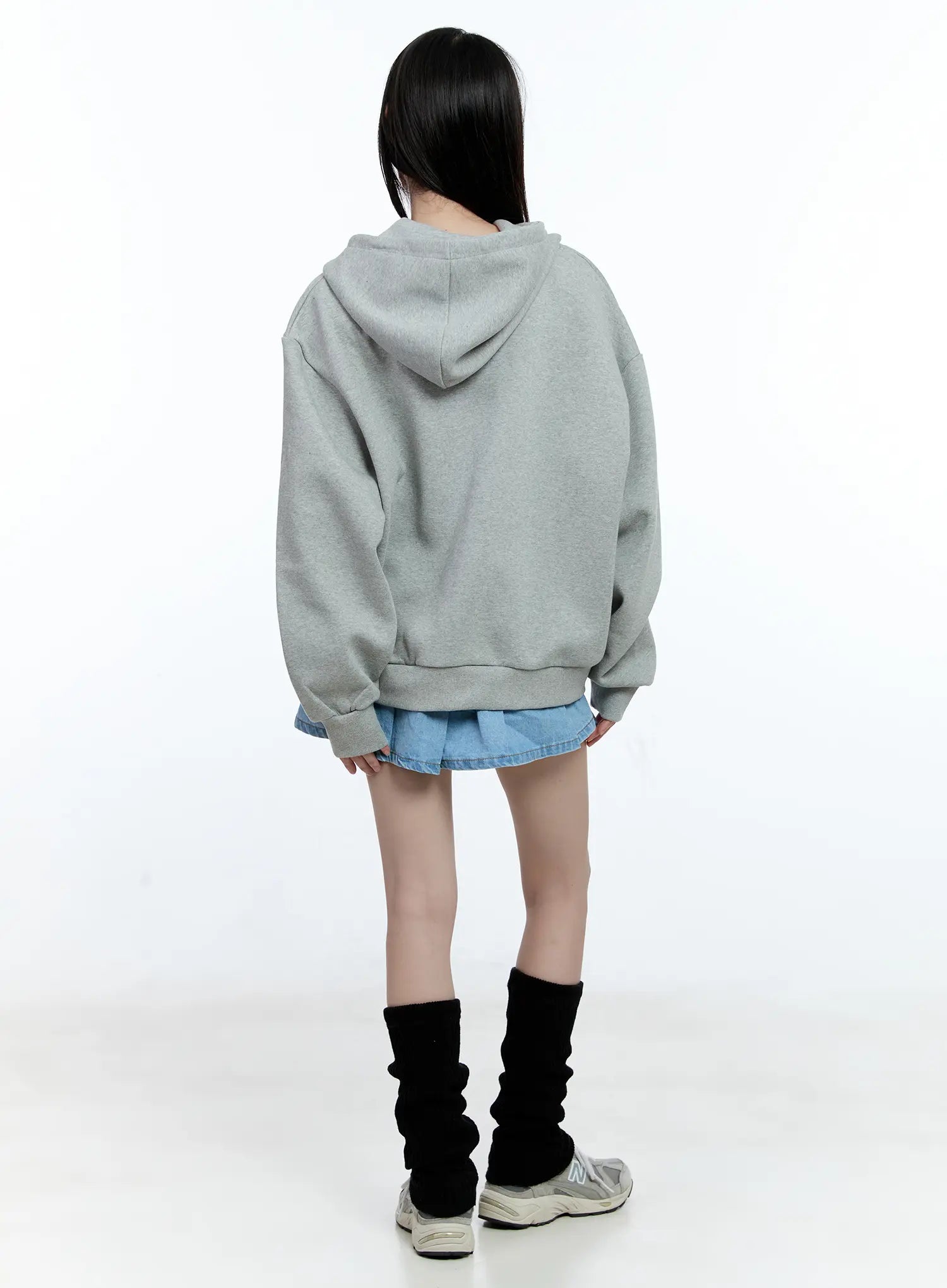 Oversized Buttoned Hoodie CG511