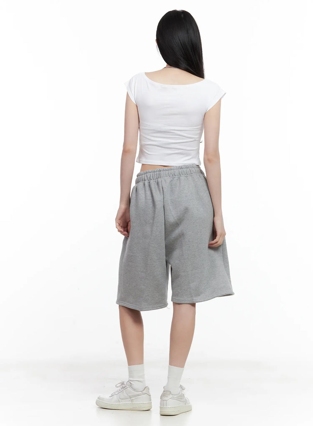 Casual Boatneck Cropped Tee CL501