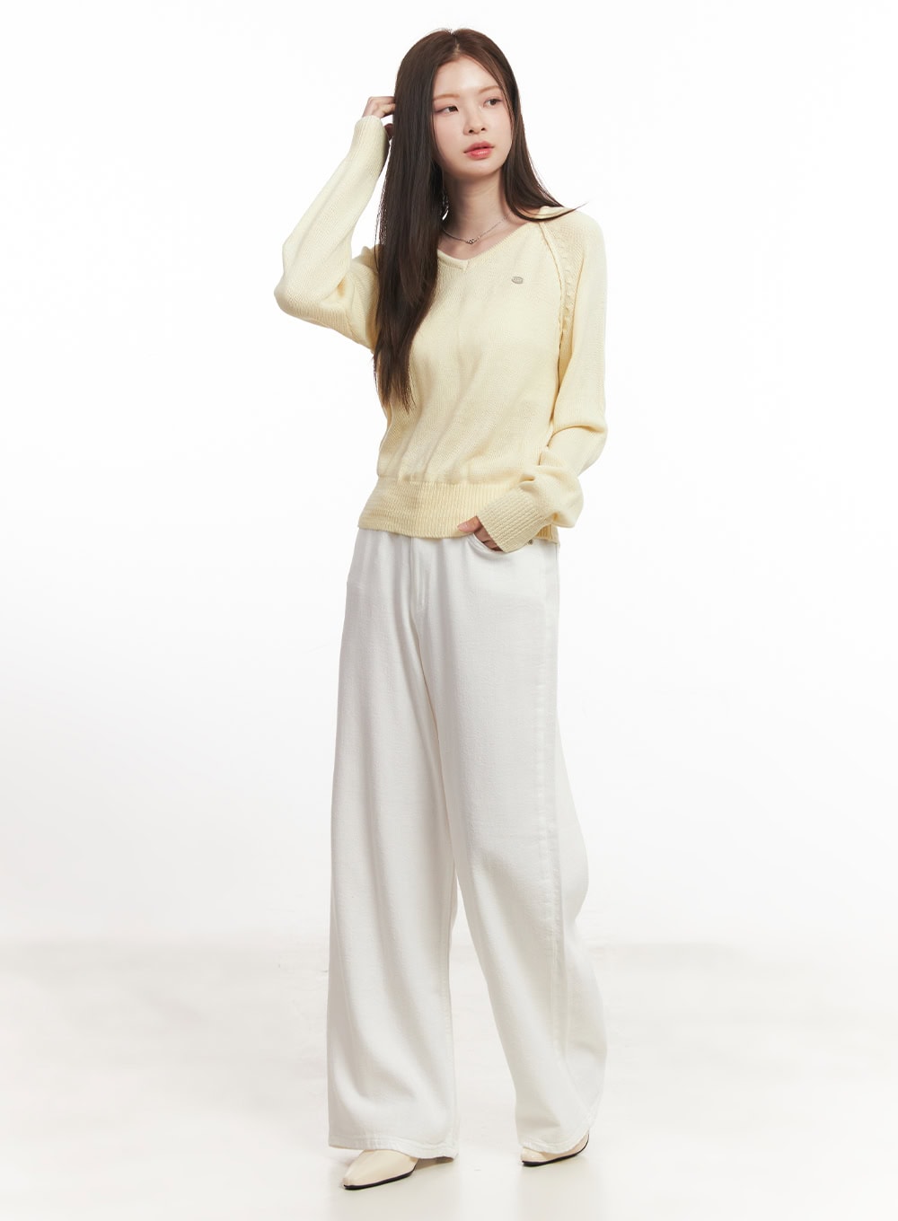 Cozy V-Neck Sweater CA502