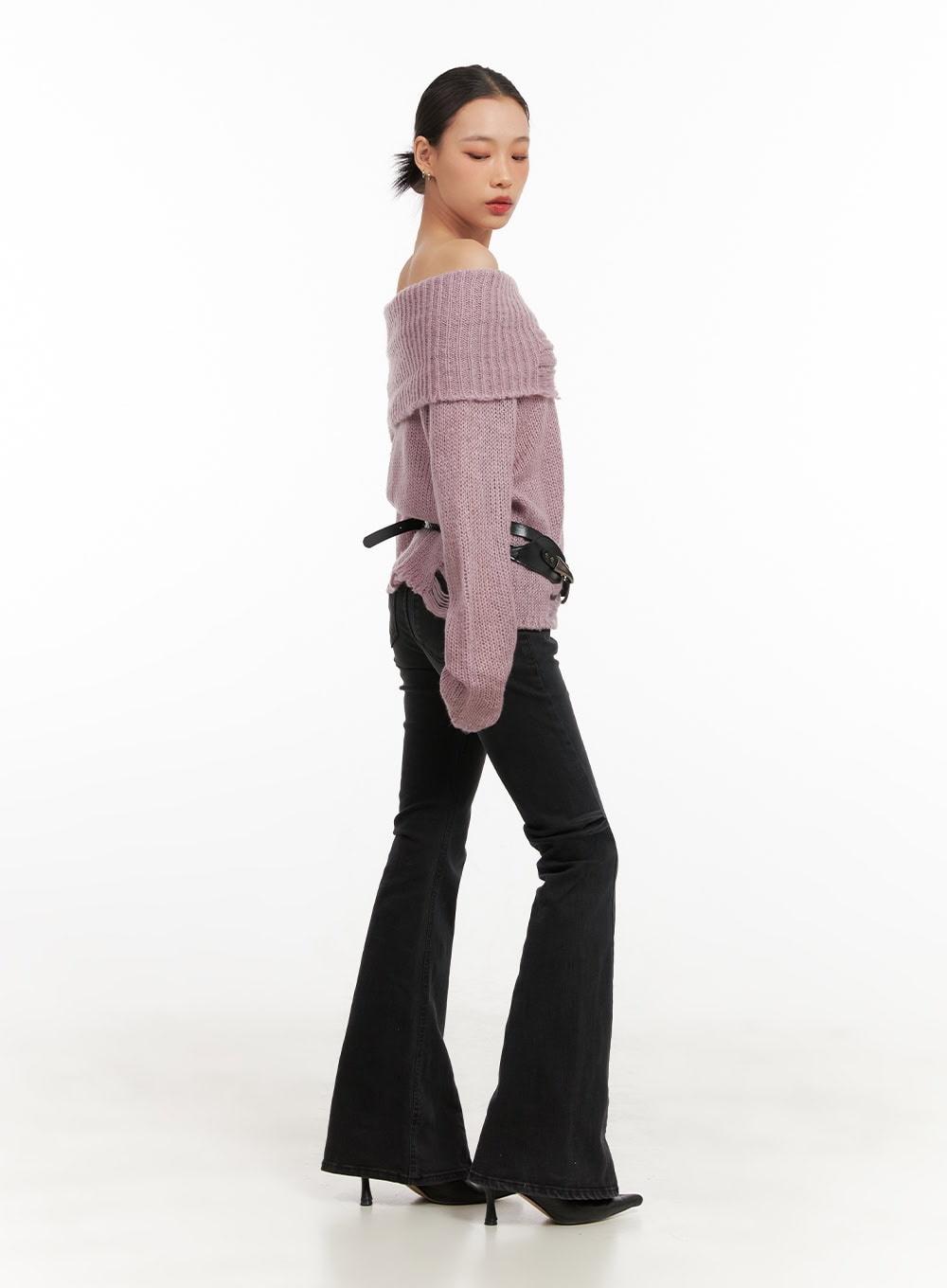 Belle Slim Fit Flared Jeans CD410