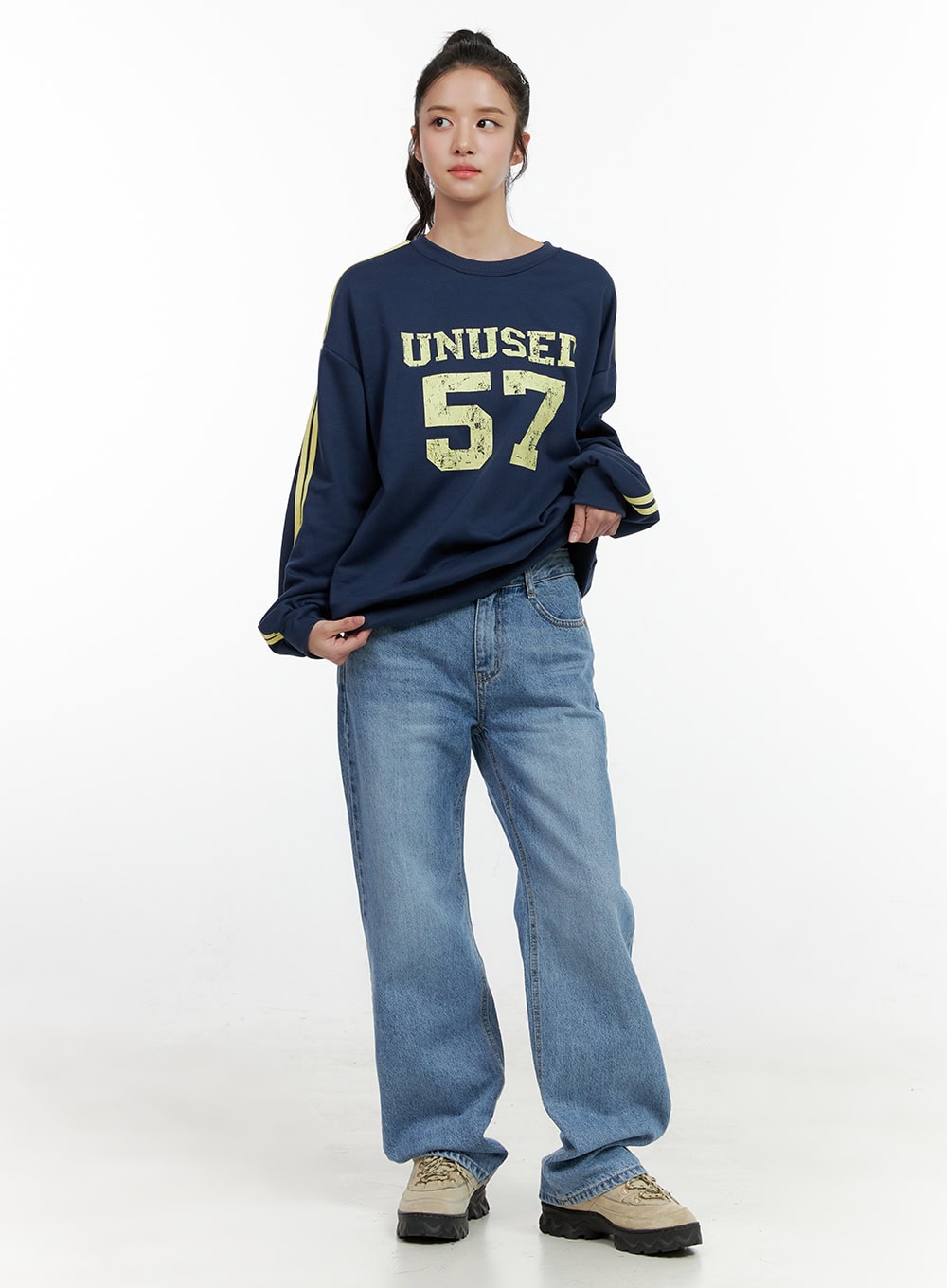 Carly Cloud Wide-Leg Jeans ON404