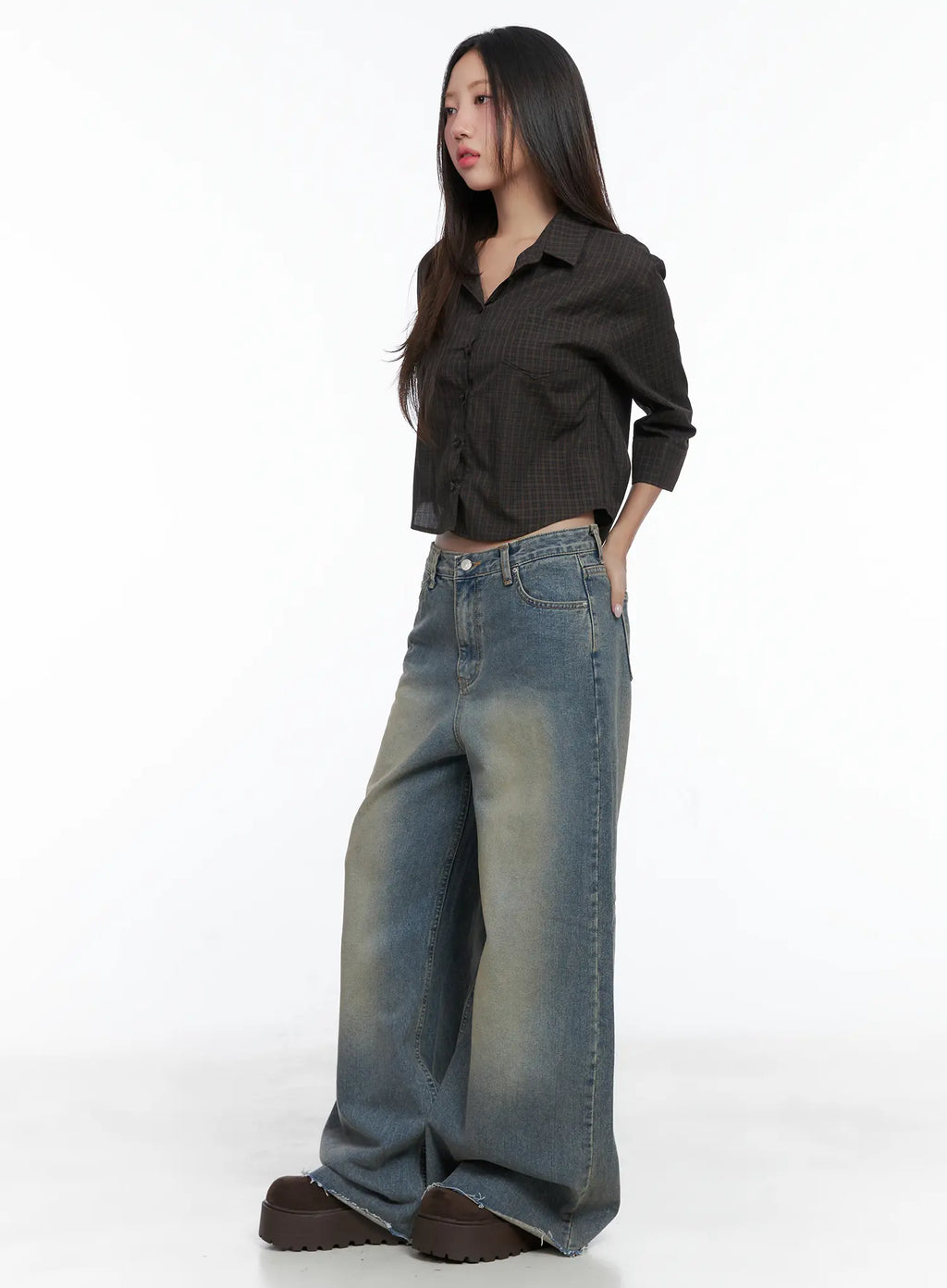 Adalyn Wide-Leg Jeans CS502