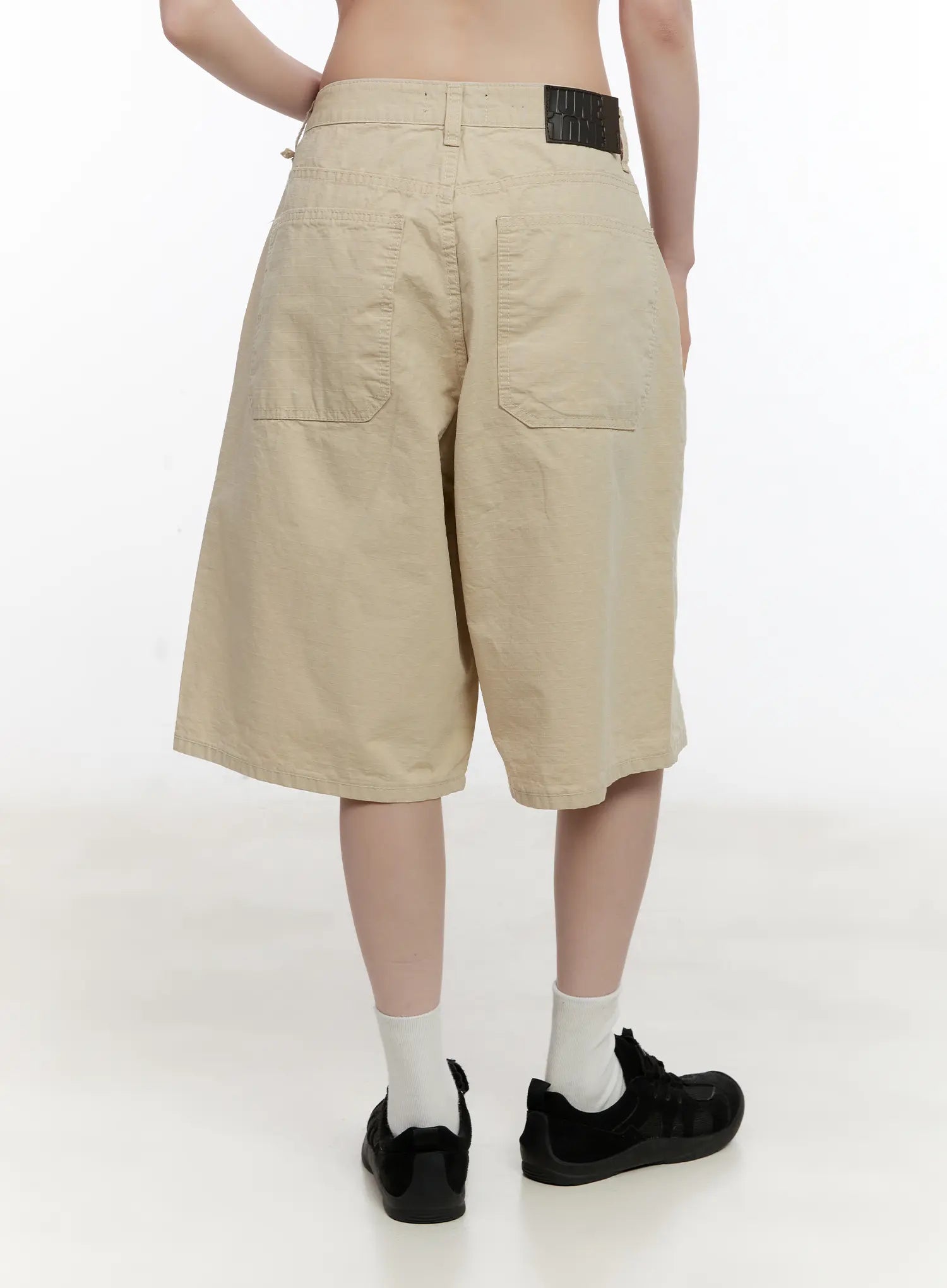 Beige Carpenter Jorts CL507