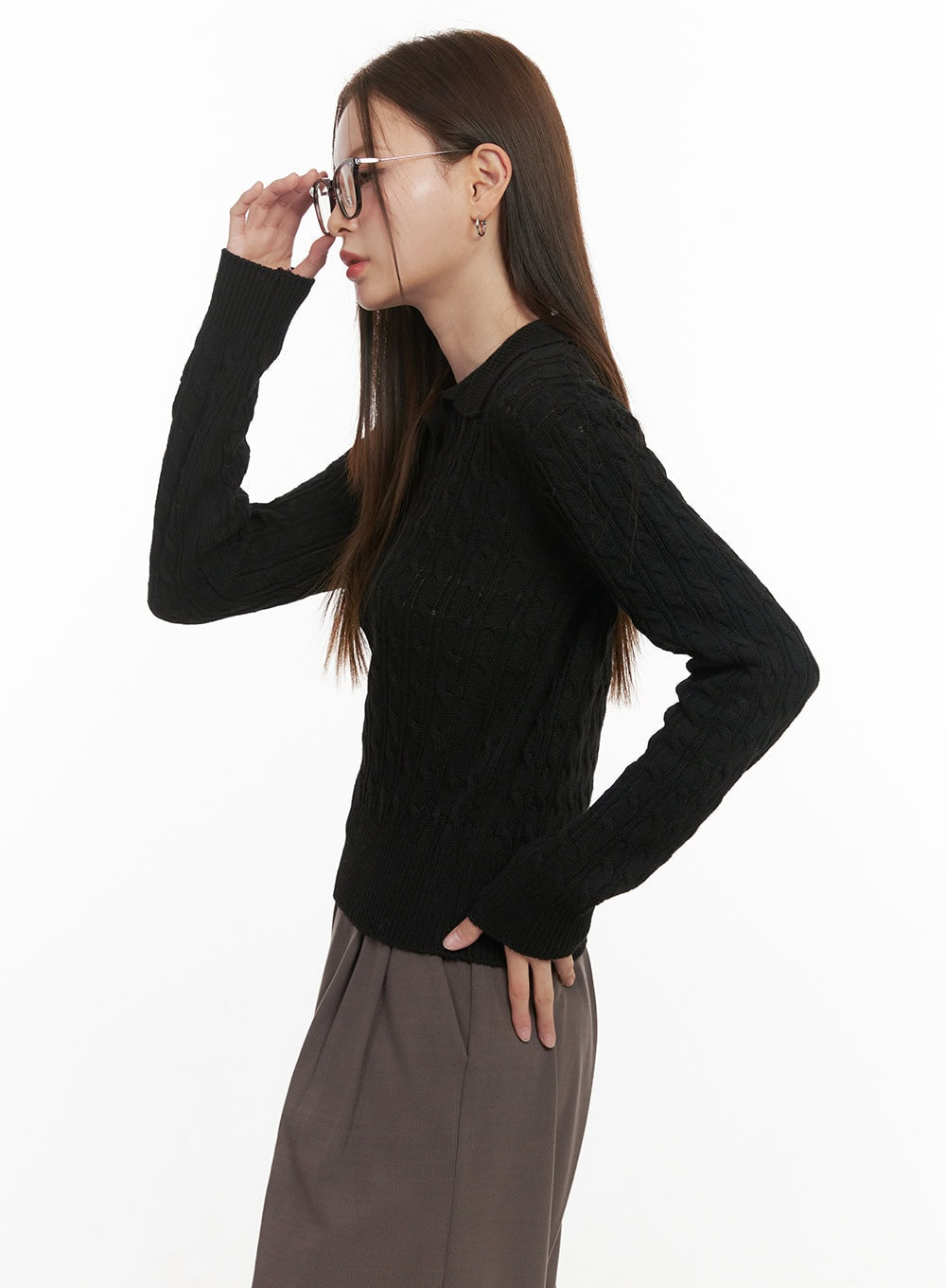 Cozy Cable Knit Sweater OD417