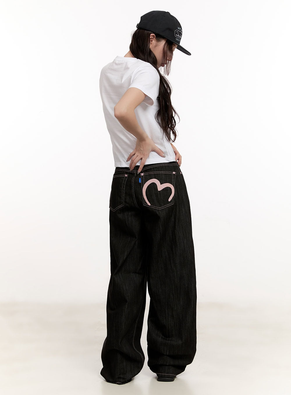 Trinity Stitched Baggy Jeans CM510