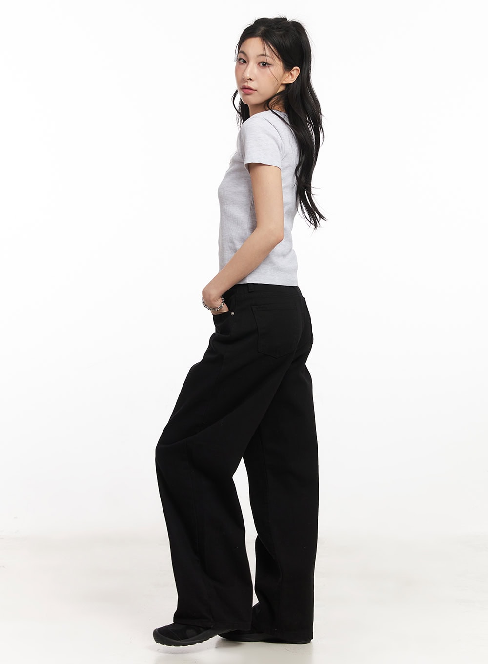 Essential Henley Button Top CA516