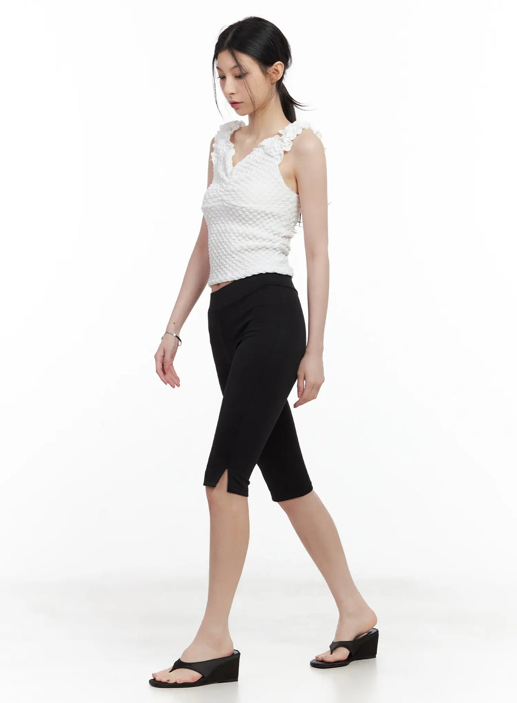 Stretch Capri Leggings CL501