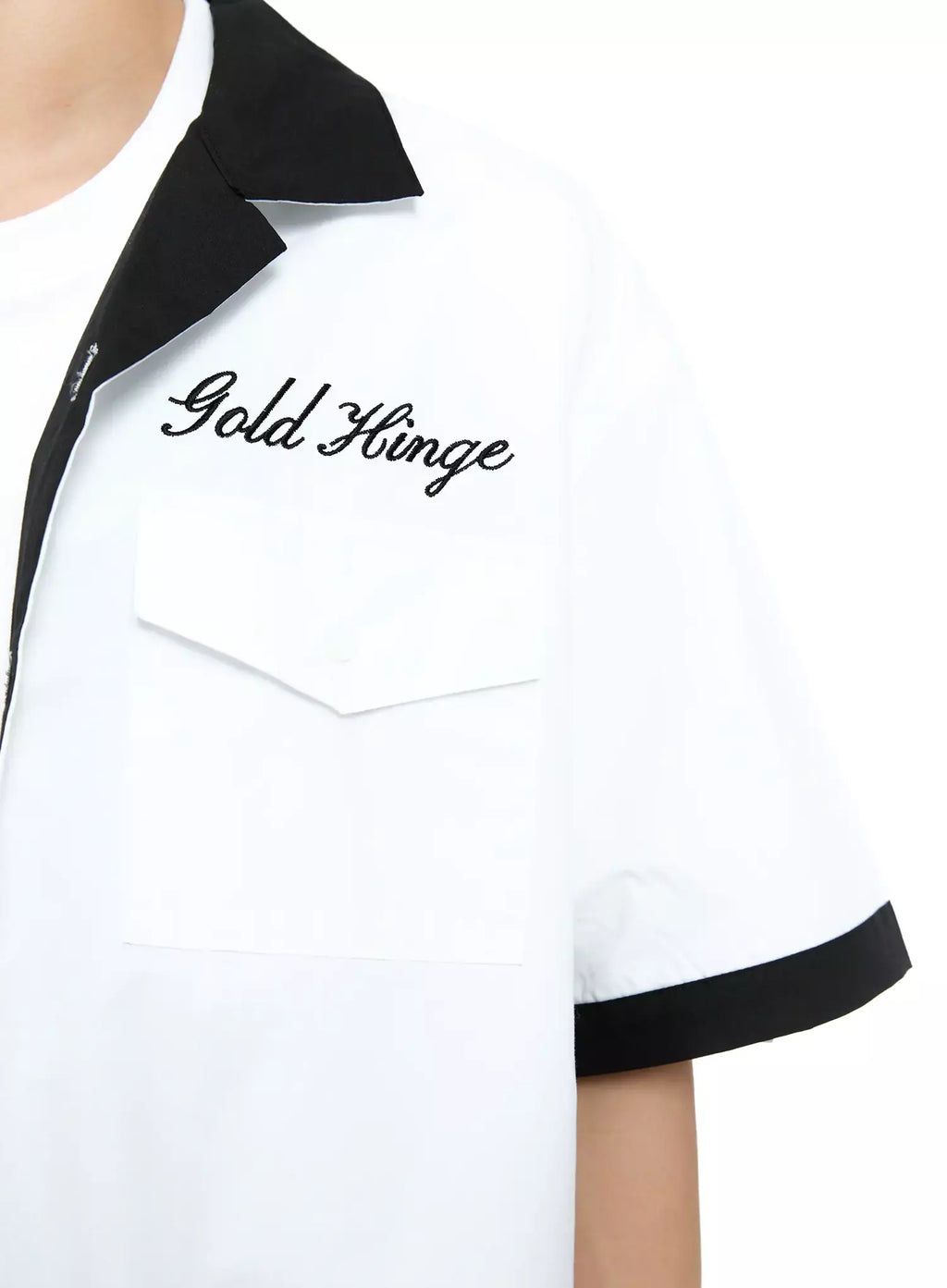 Men's Embroidered Graphic Shirt IG520