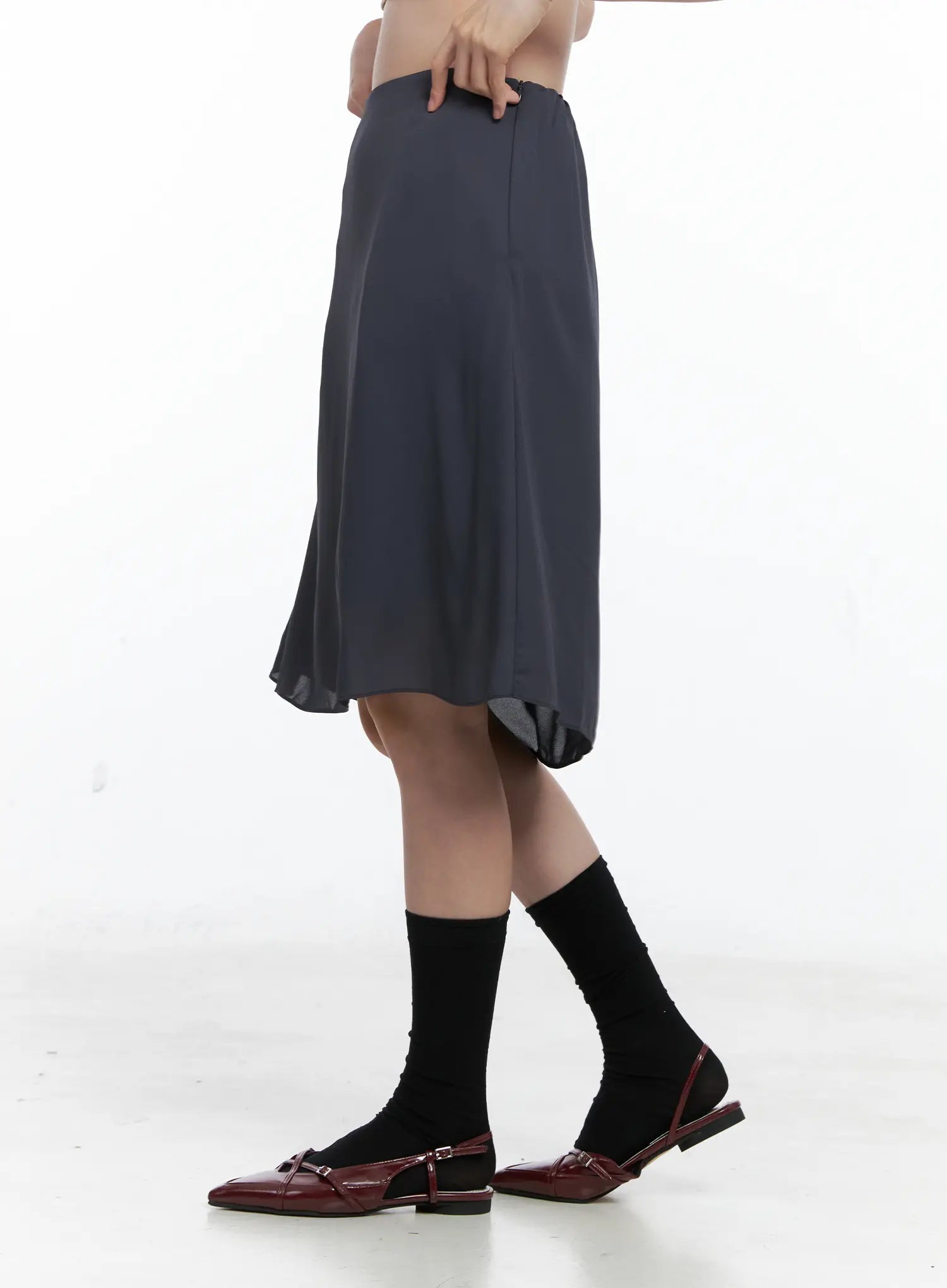 Chiffon Midi Skirt CO503