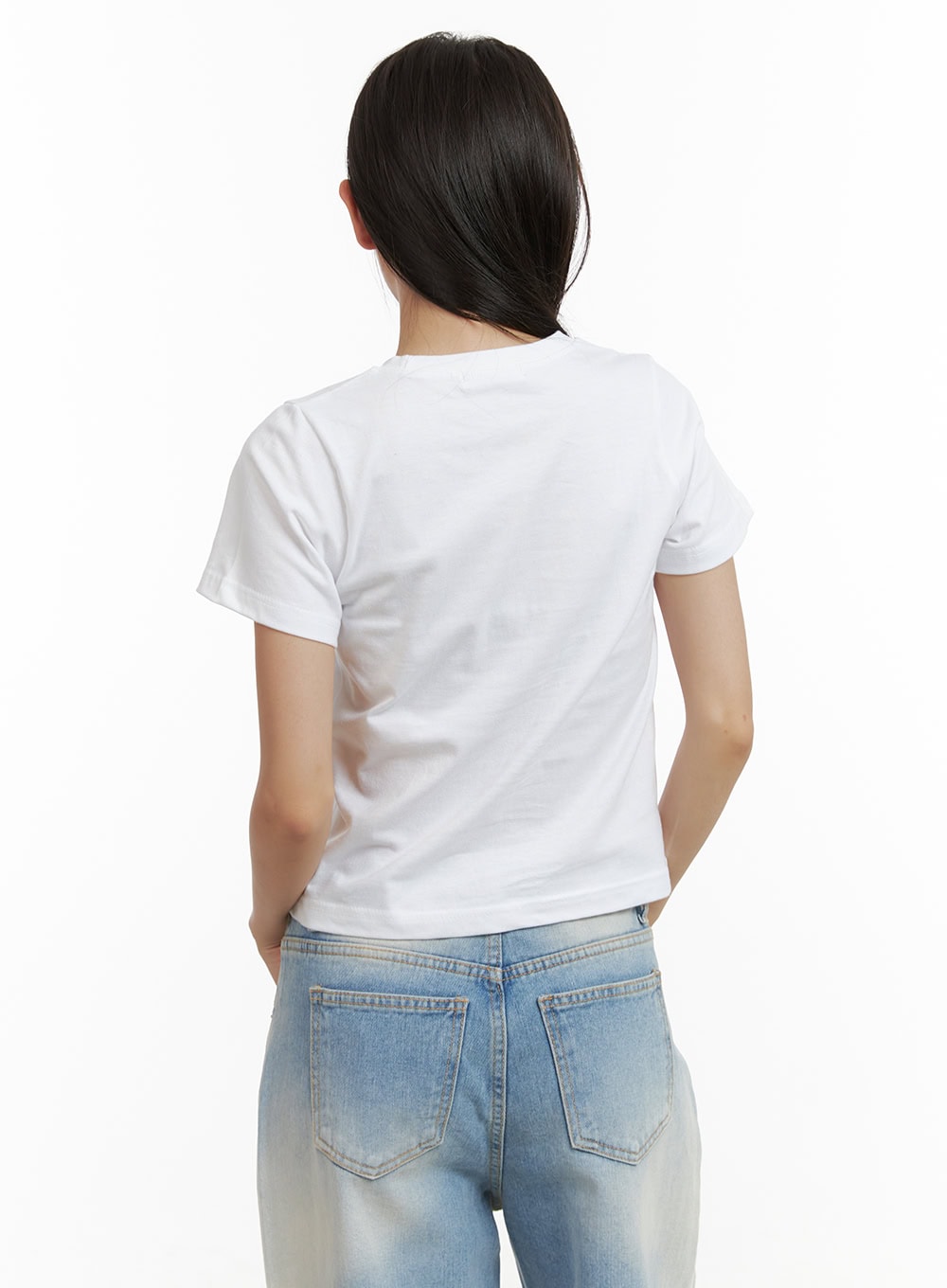 Graphic Crop Tee CU405