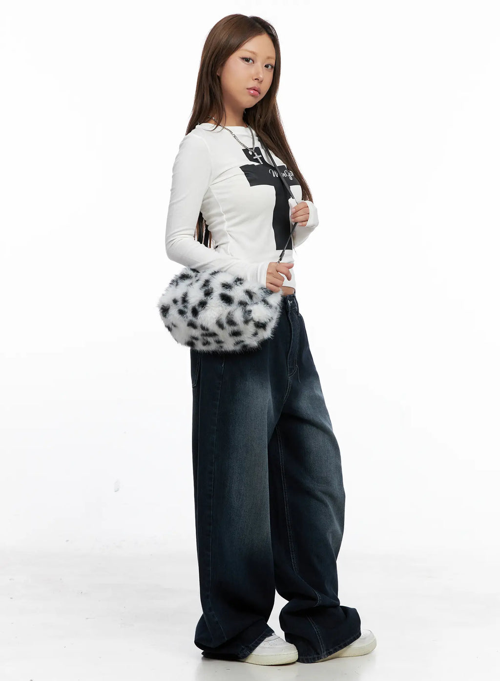 Casual Graphic Long Sleeve Tee CS522