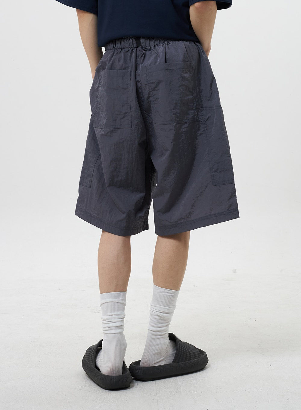 Nylon Bermuda Pants Unisex CY322