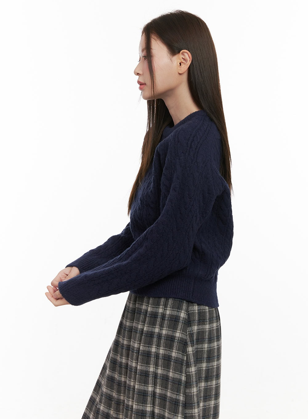 Cable Knit Essential Sweater OD412