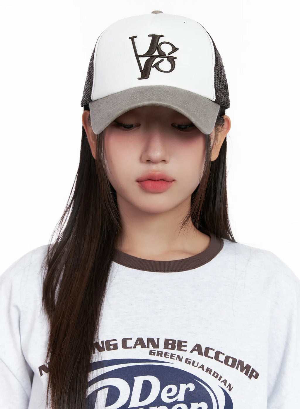Embroidered Mesh Trucker Cap CL522