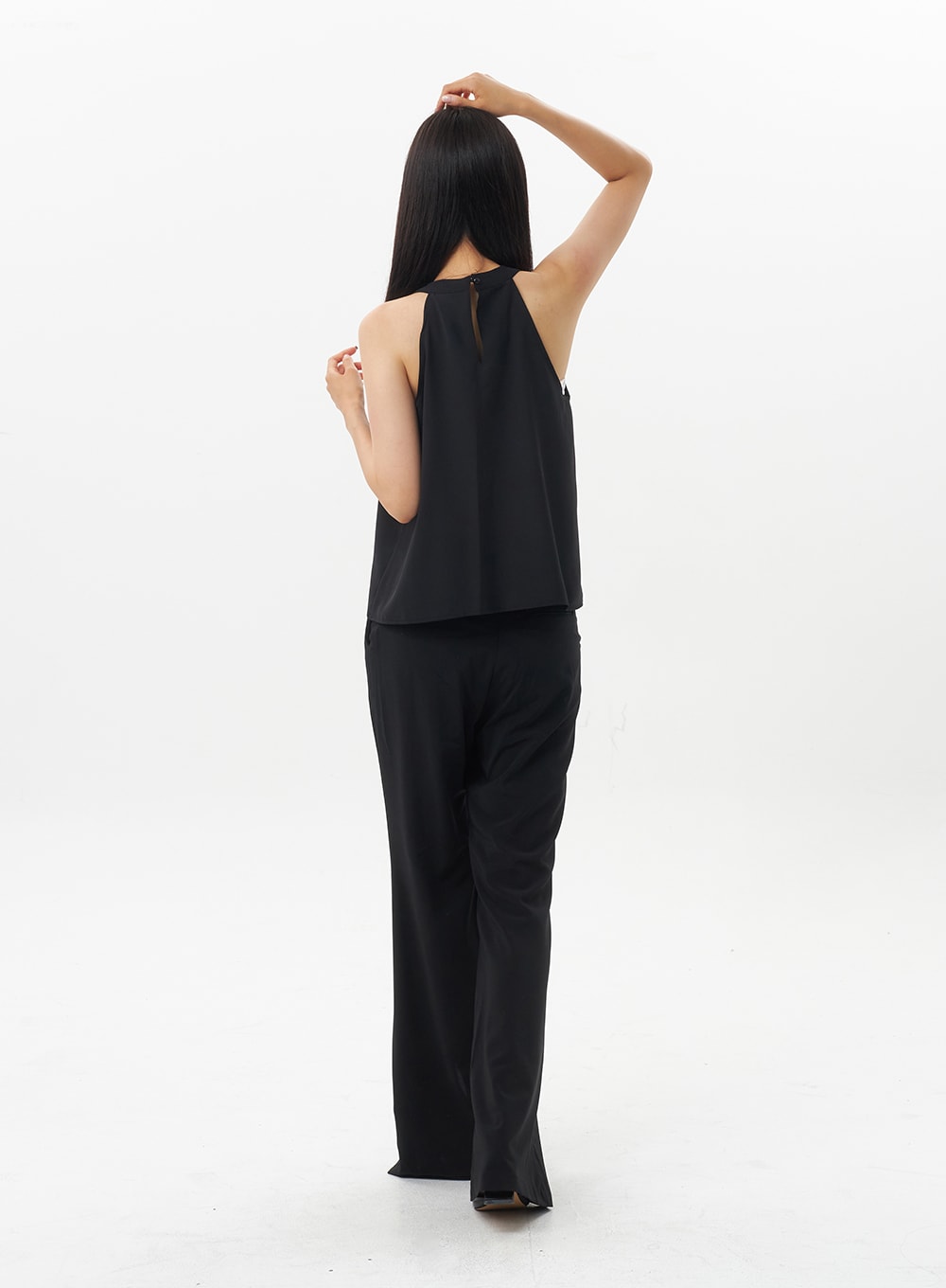 Halter Neck Blouse OU328