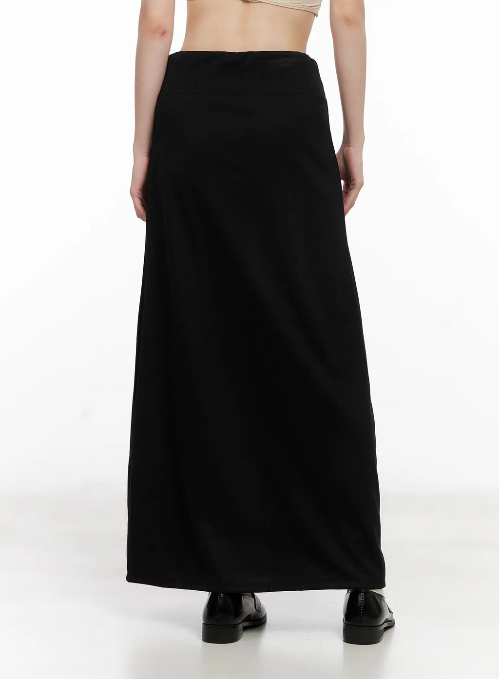 Classic Black Maxi Skirt CG522