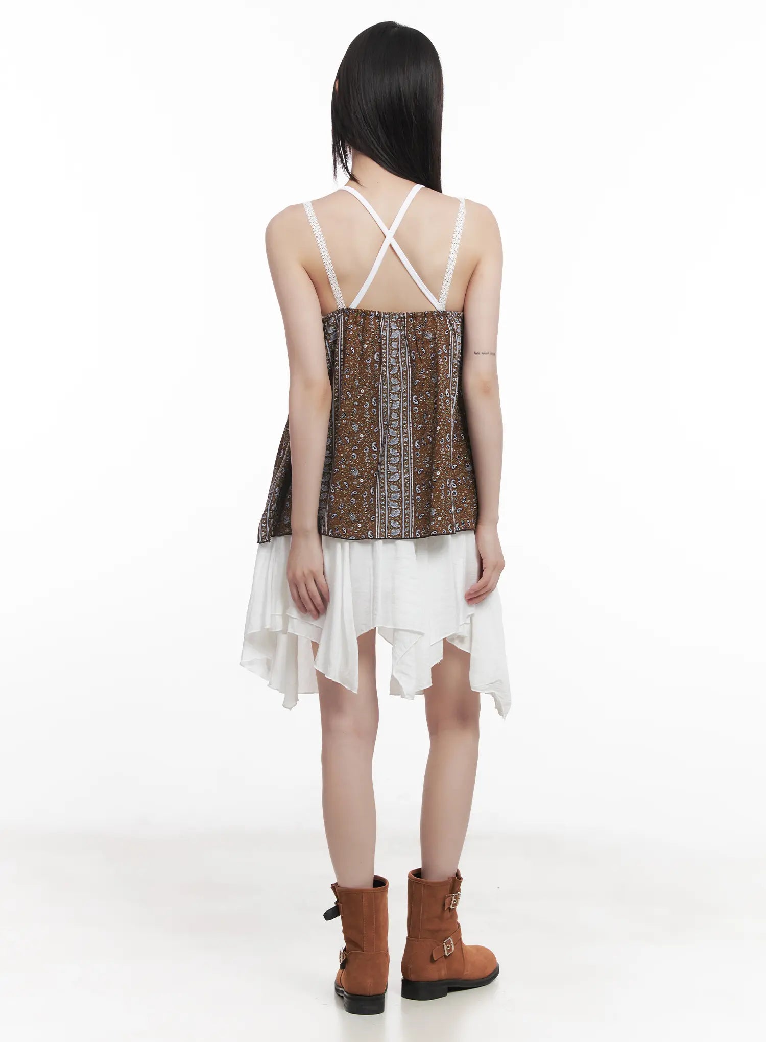 Paisley Lace Cami Top CU518