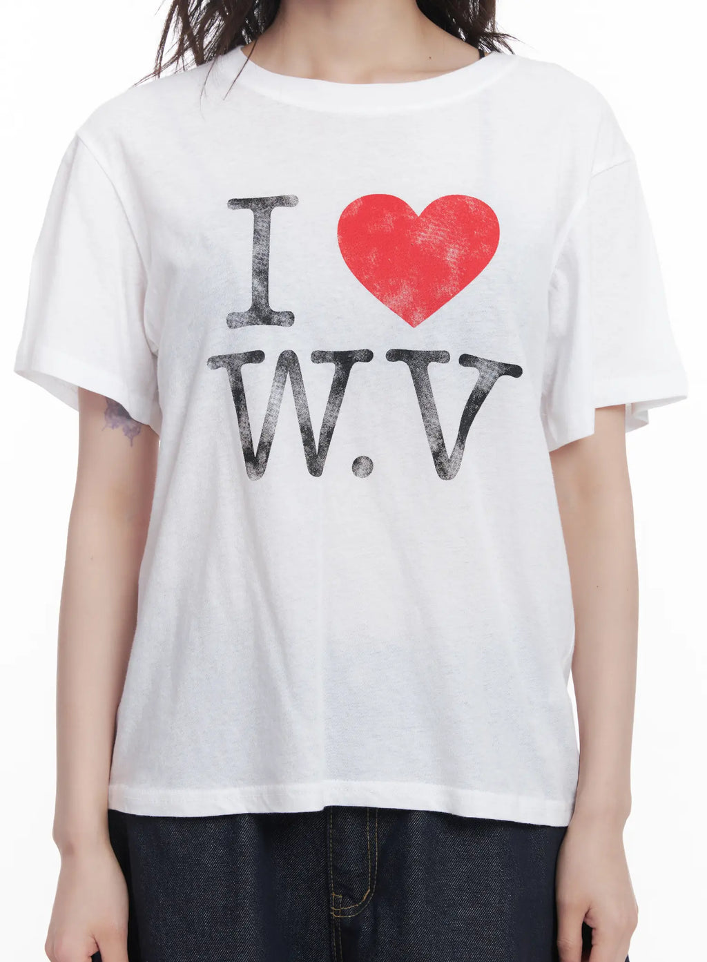 Sheer Heart Graphic Tee CU519