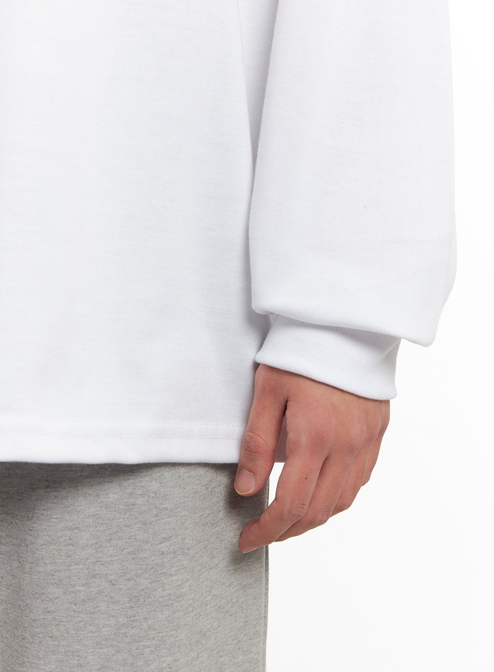 Men's Graphic Oversized Long Sleeve Tee IM517