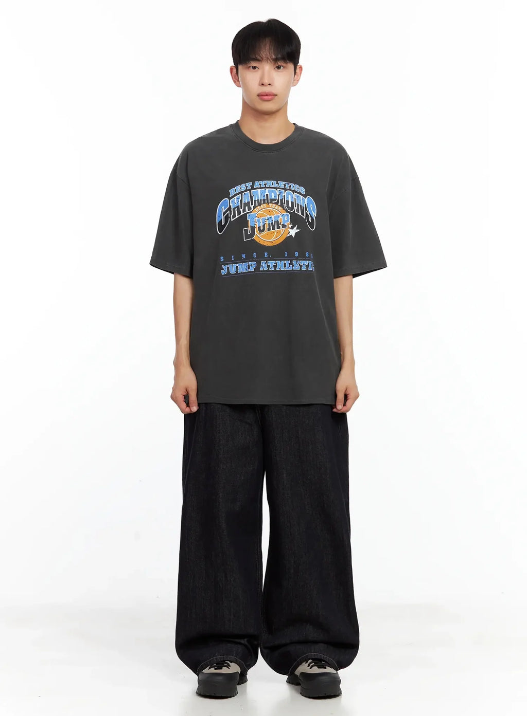 Men's Sporty Graphic T-Shirt IL516