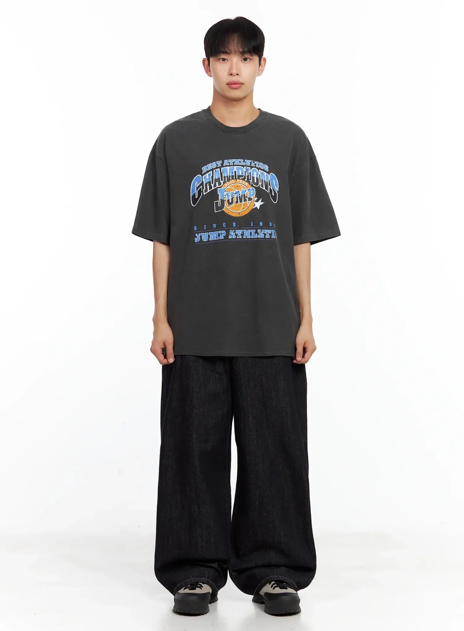 Men's Sporty Graphic T-Shirt IL516