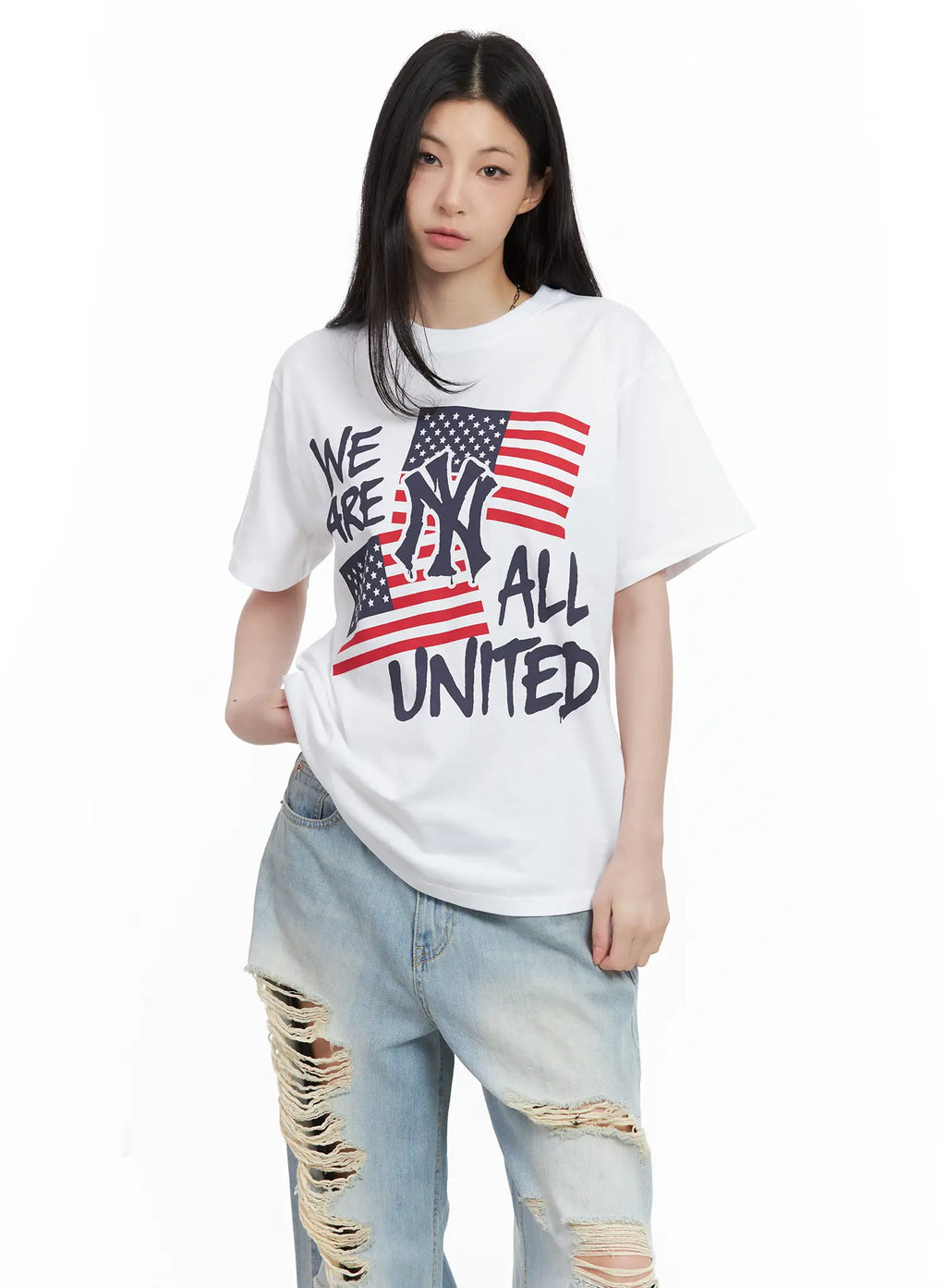 Skater Graphic Oversized Tee CU530
