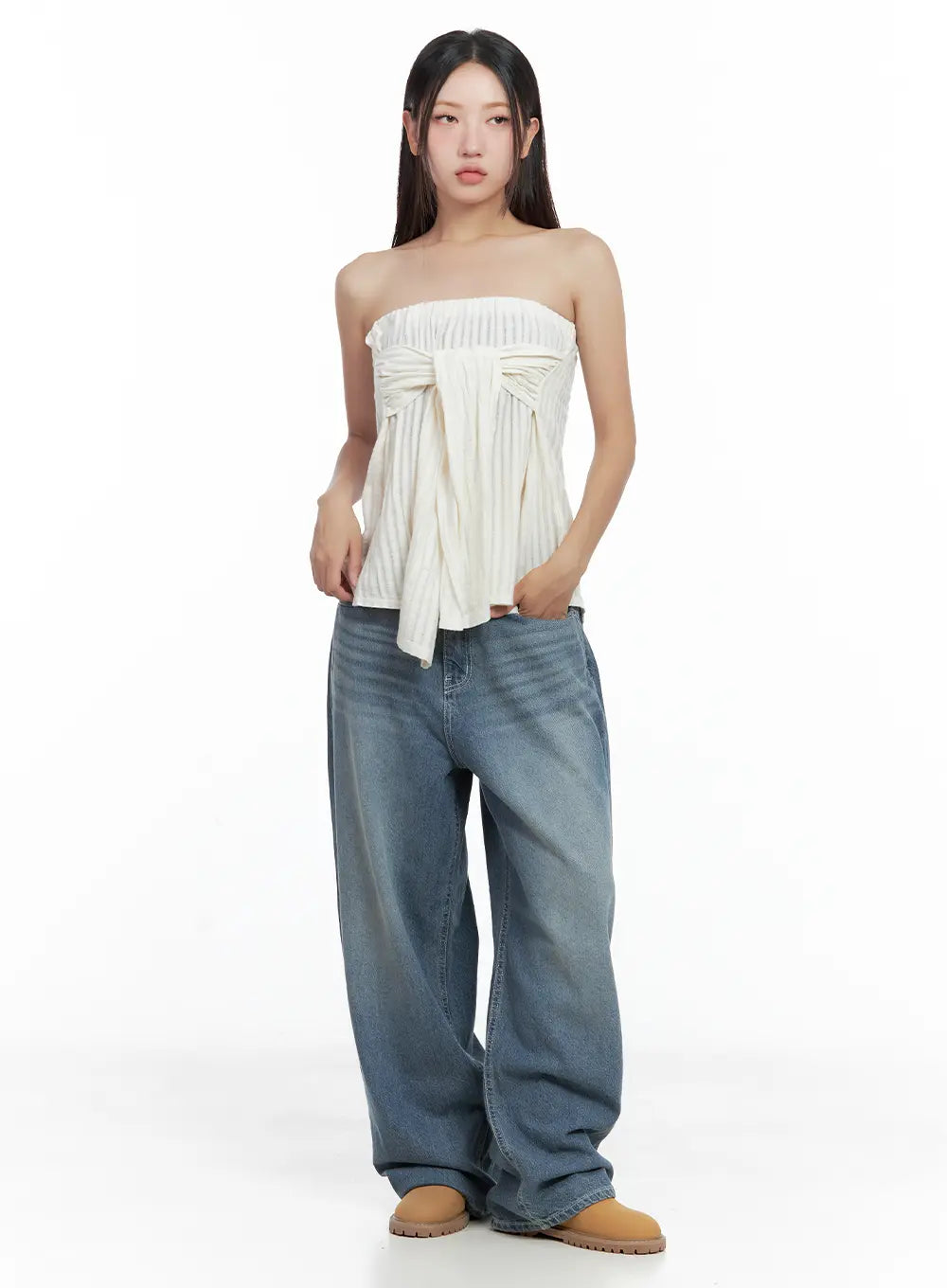 Convertible Bow-Tie Tube Top CL508