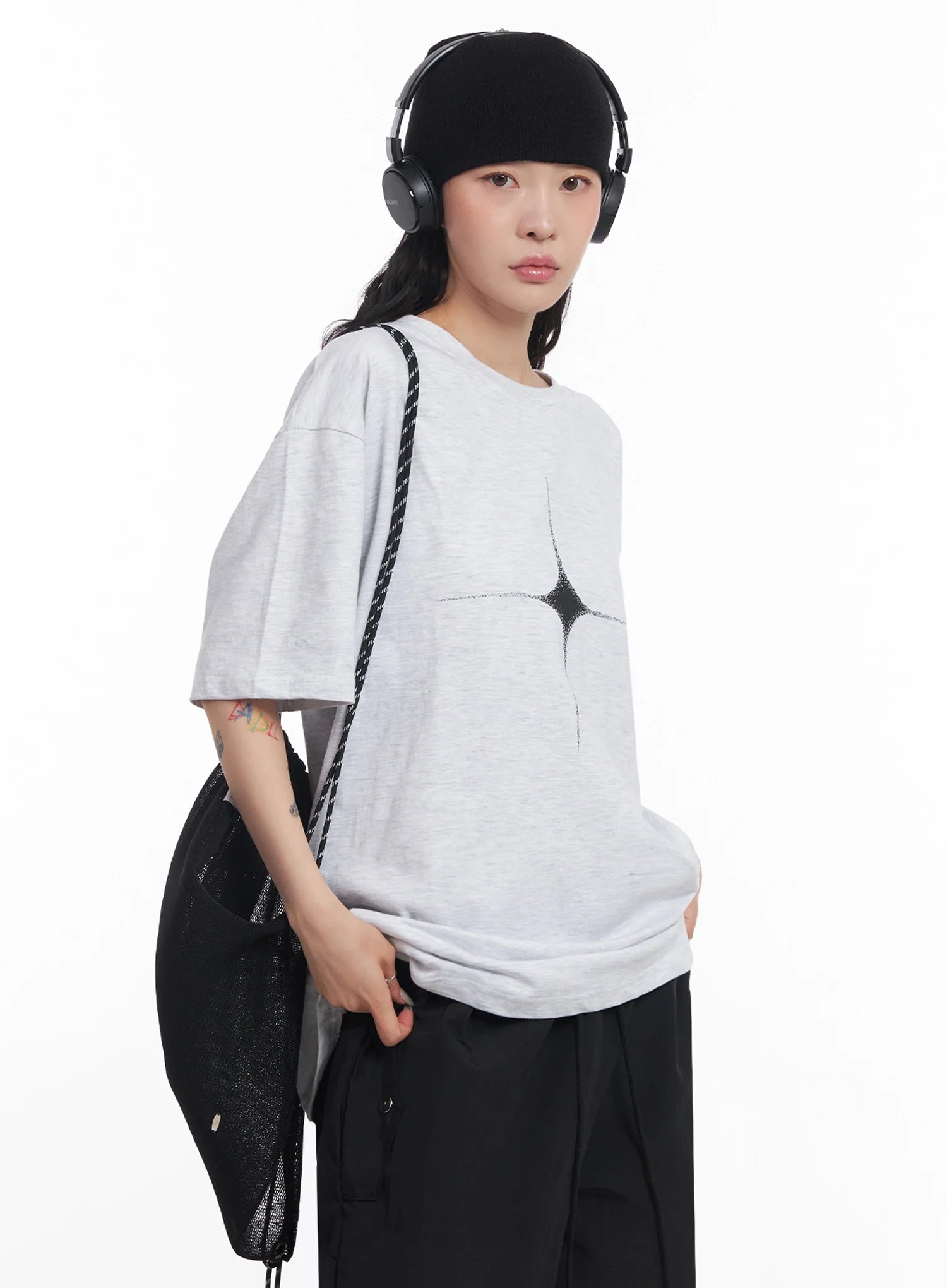 Rivet Edge Knit Beanie IC503