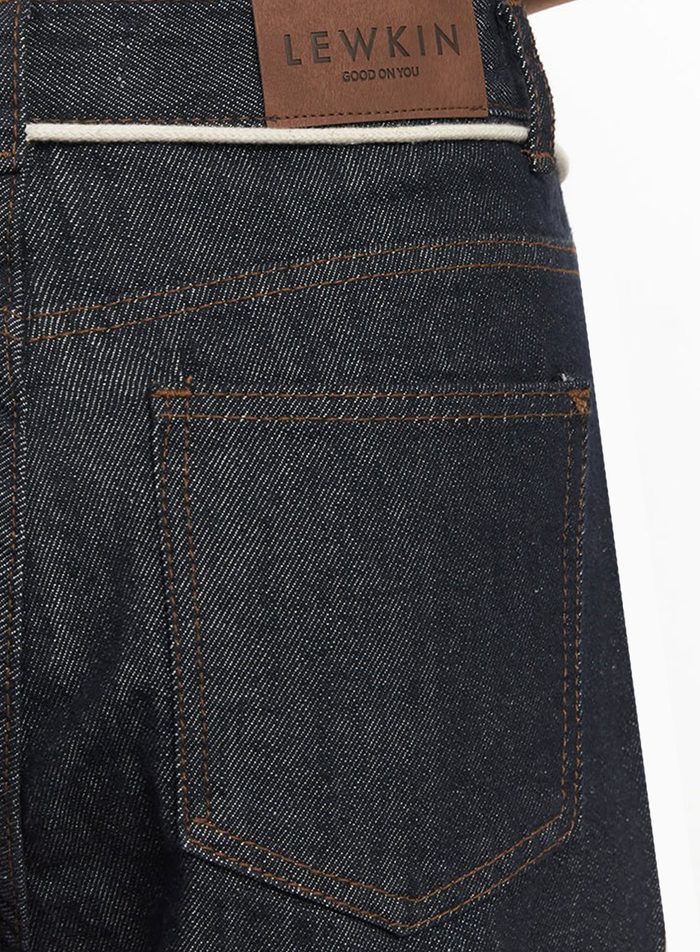 Kirsten String Wide-Leg Summer Denim Jeans IM528