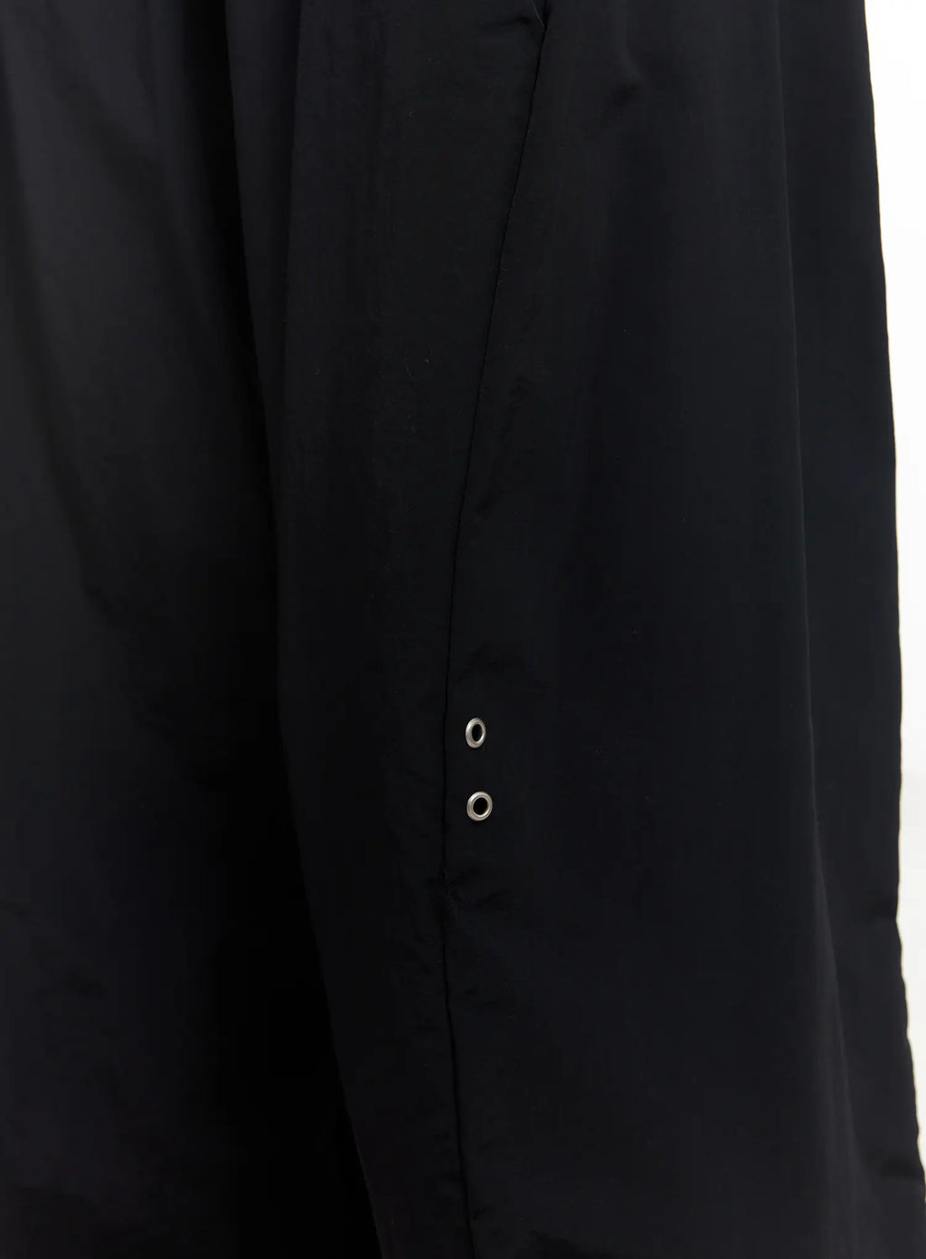 Wide-Leg Eyelet Nylon Pants CU511