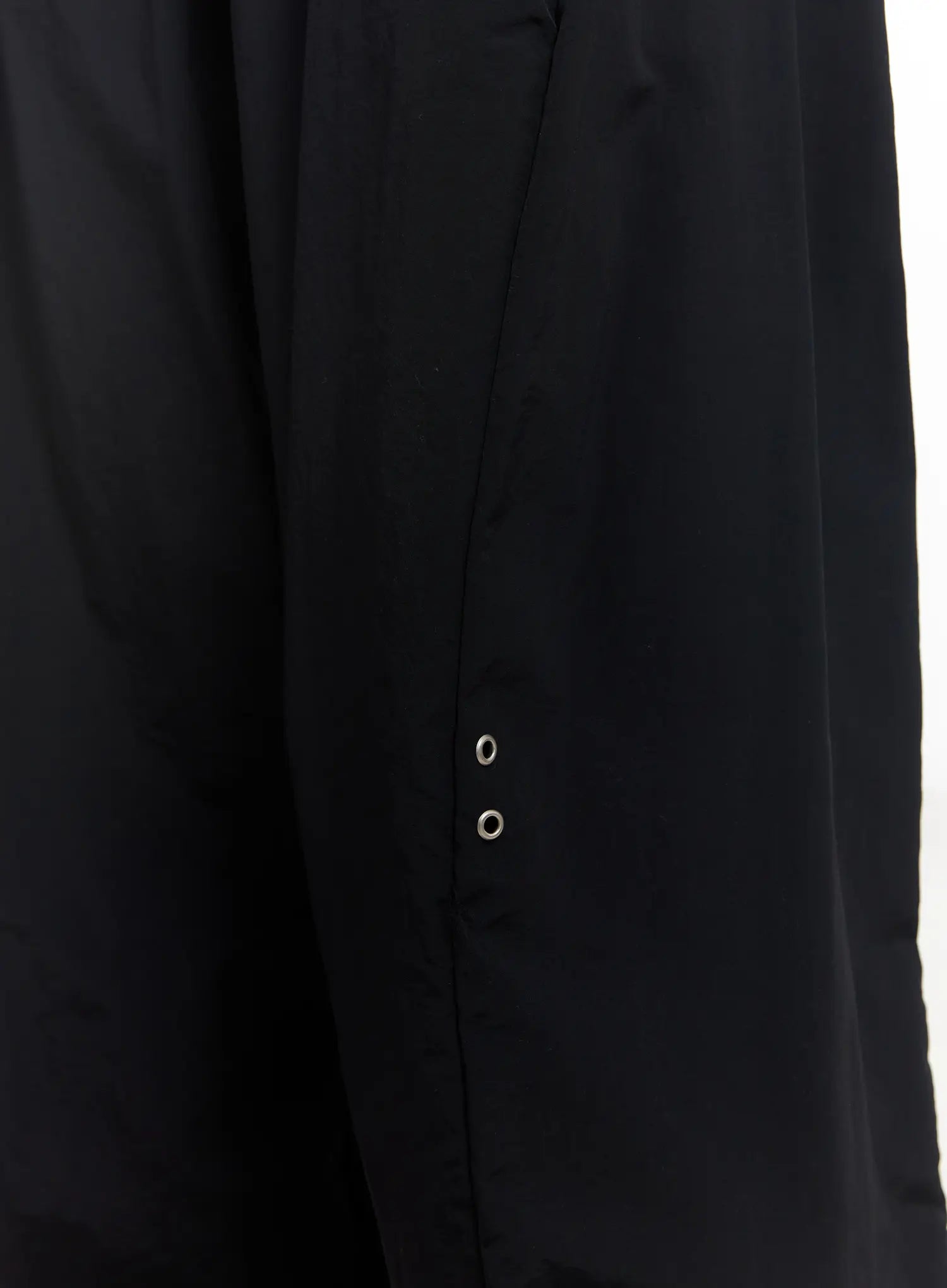 Wide-Leg Eyelet Nylon Pants CU511